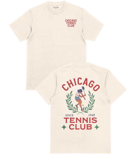 Chicago Tennis T-Shirt - Old Time Sports