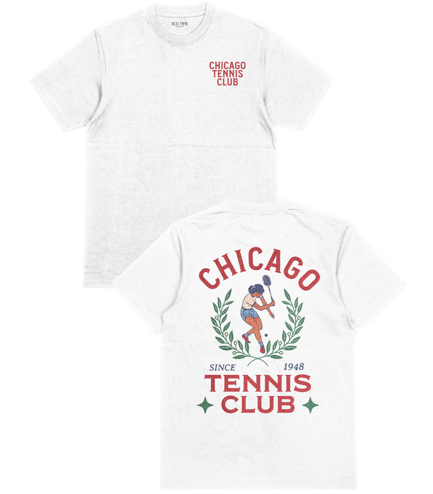 Chicago Tennis T-Shirt - Old Time Sports
