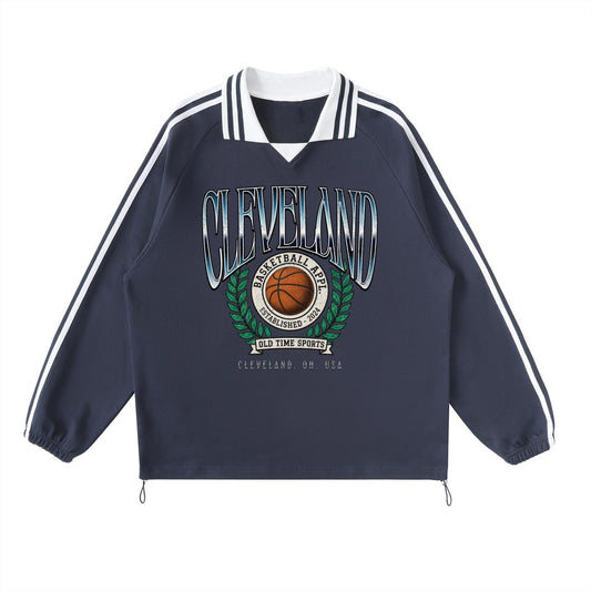 Cleveland Basketball Longsleeve Jacket - Old Time Sports