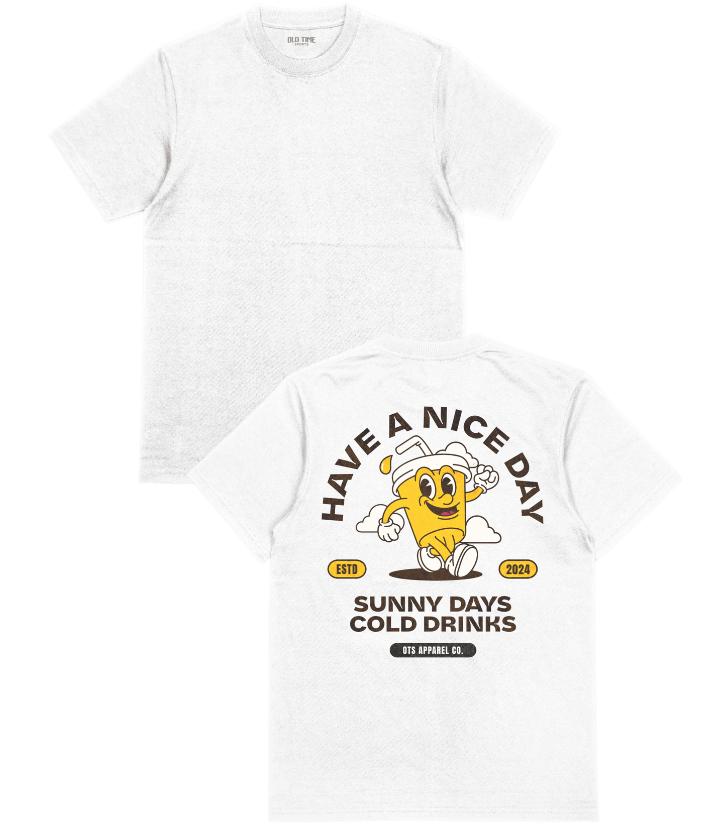 Cold Drinks T-Shirt - Old Time Sports