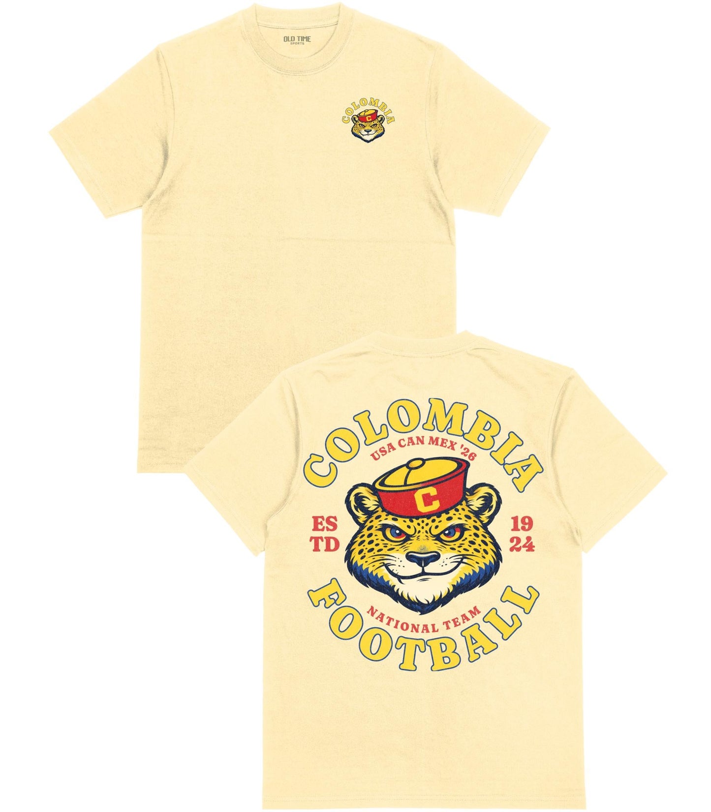 Colombia Football T-shirt - Old Time Sports