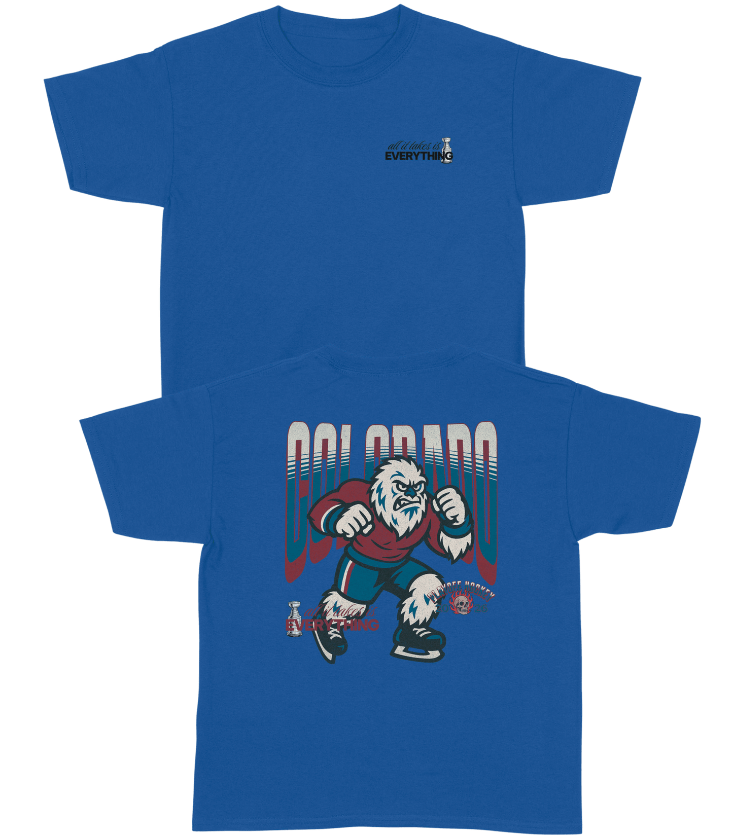 Colorado Playoff Hockey YOUTH T-Shirt - Old Time Sports