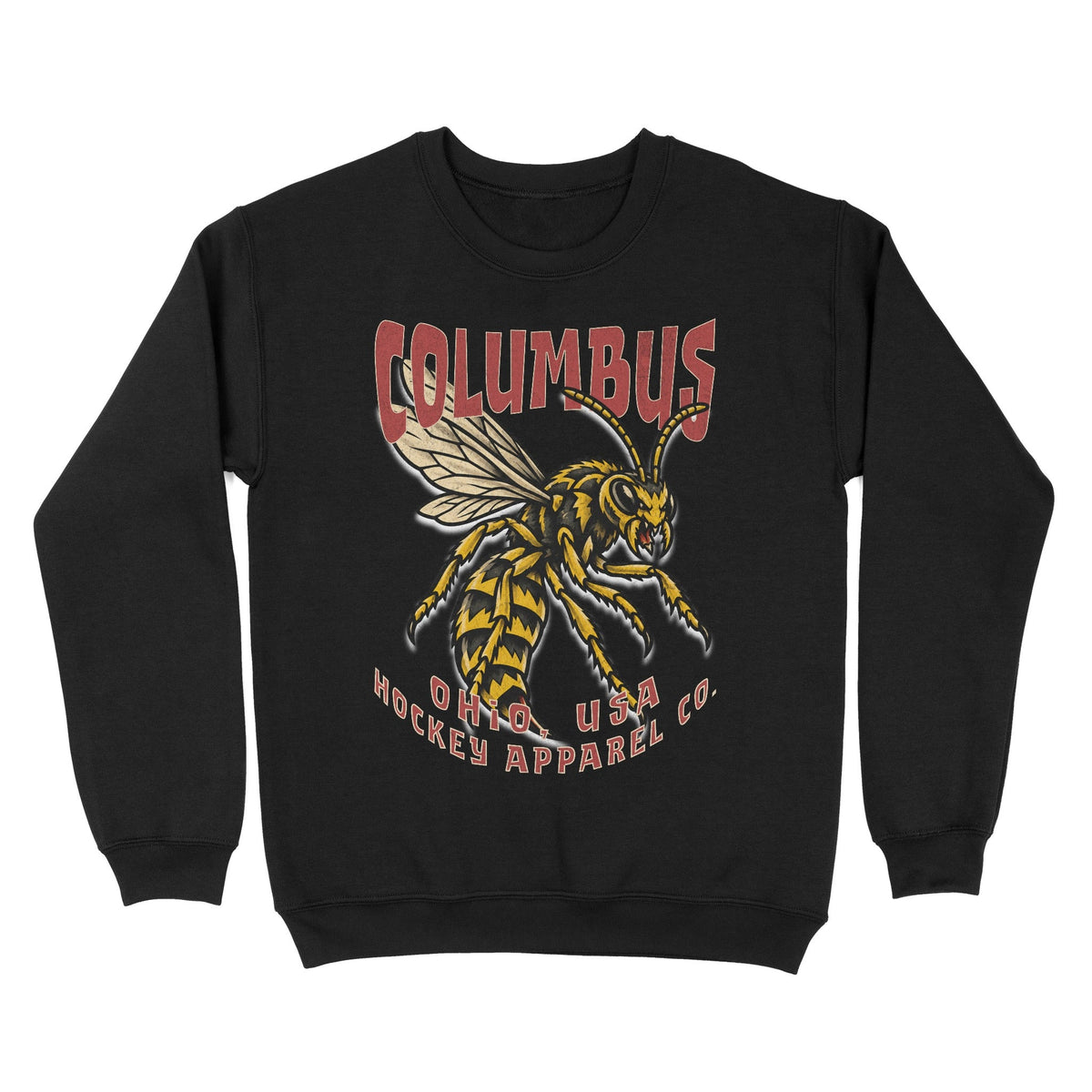 Columbus Hockey Appl. Crewneck - Old Time Sports