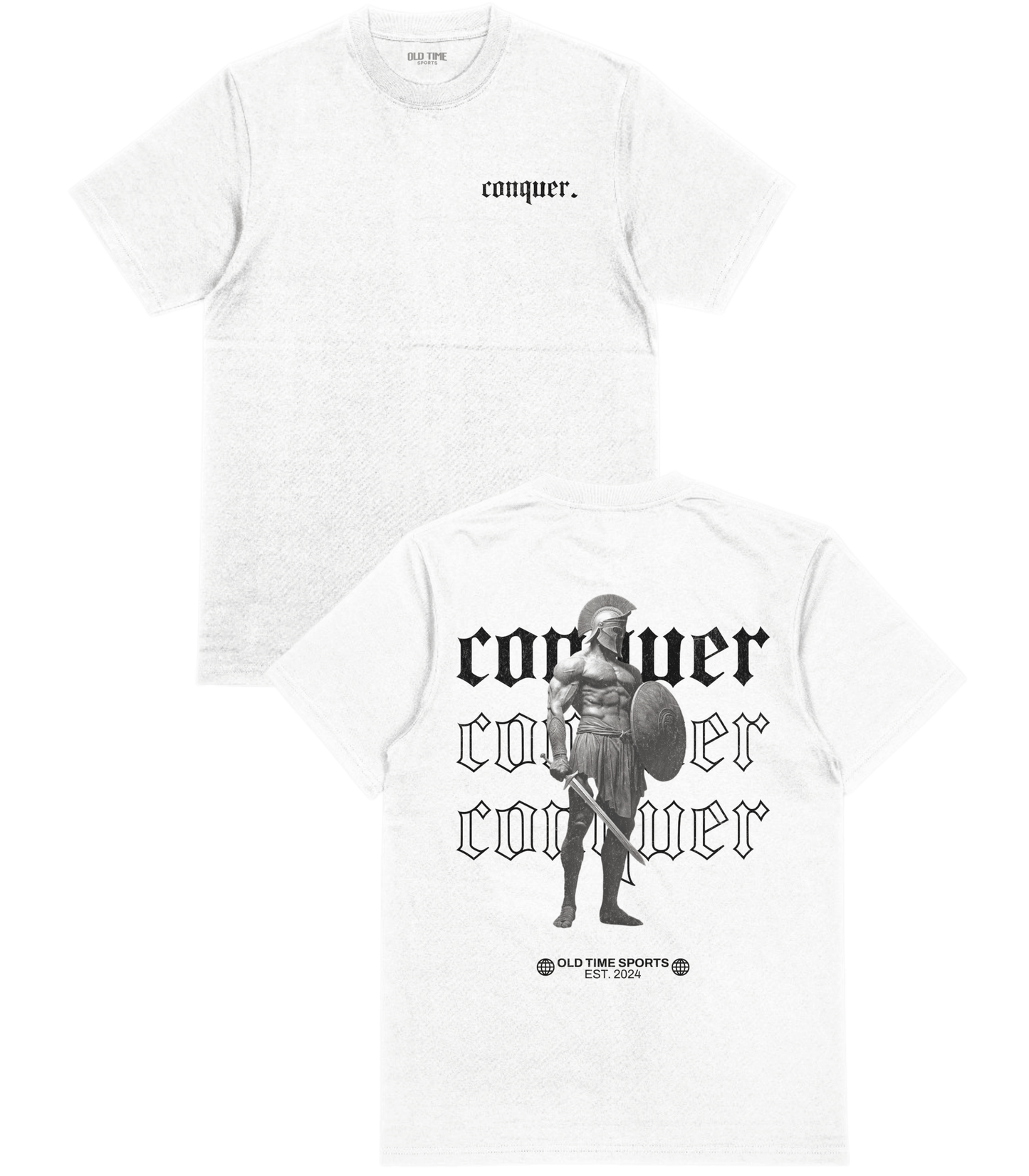 Conquer T-Shirt - Old Time Sports