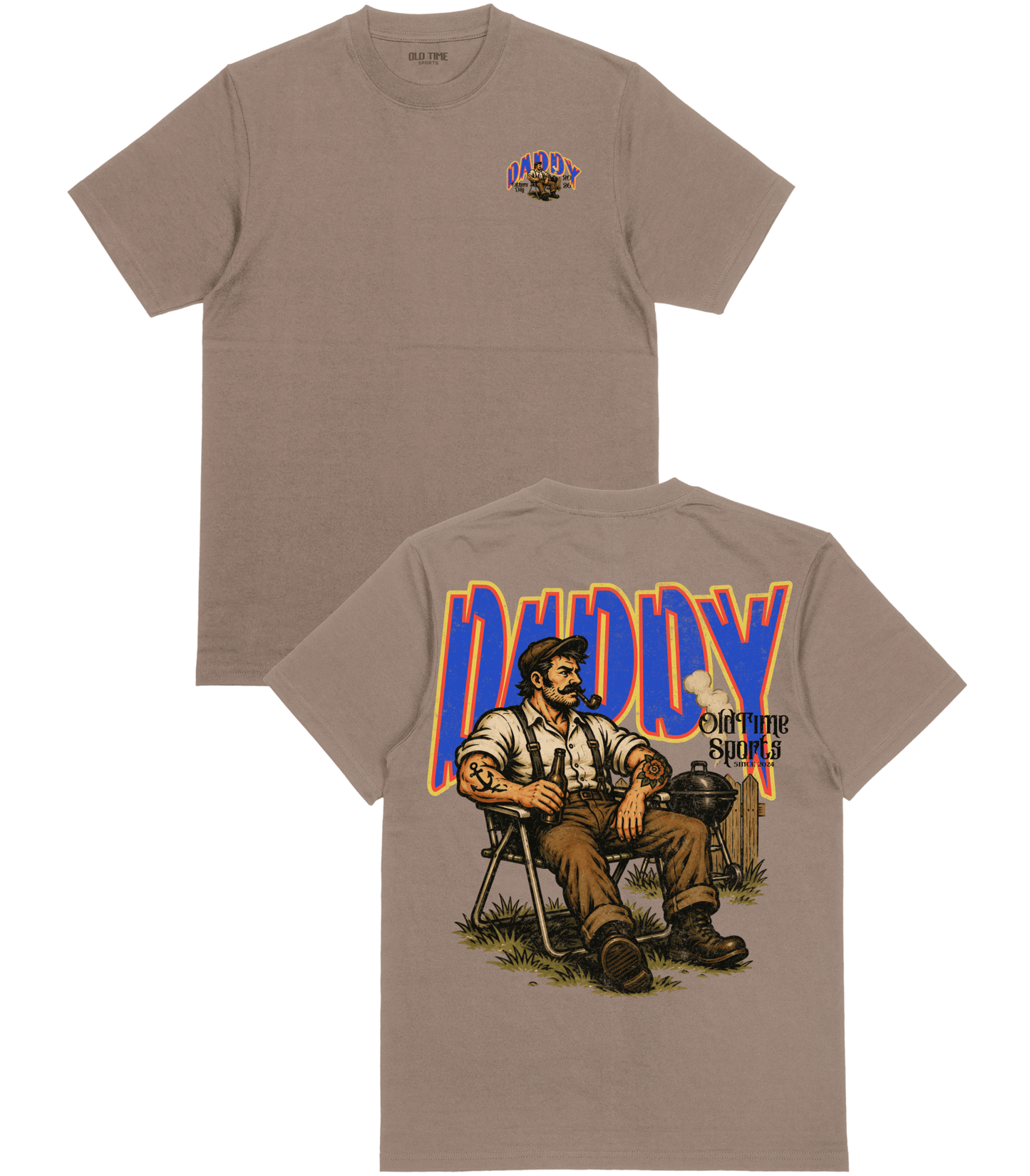 Daddies Lounger T-Shirt - Old Time Sports