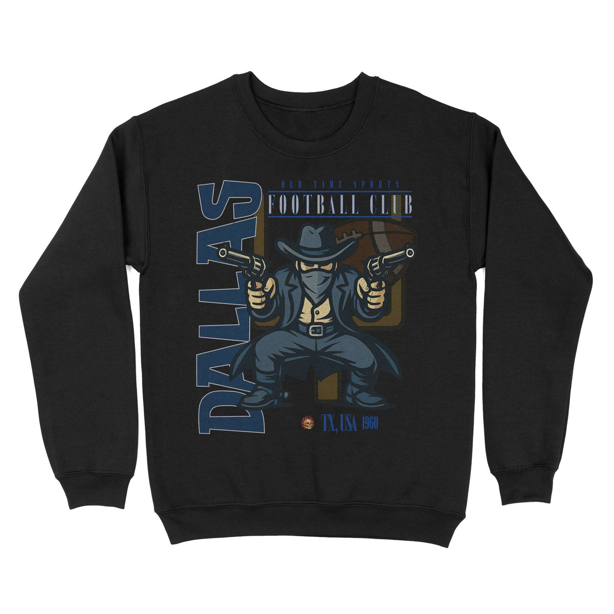 Dallas Football Basic Crewneck - Old Time Sports
