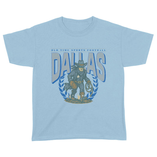 Dallas Football v1 YOUTH T-Shirt - Old Time Sports