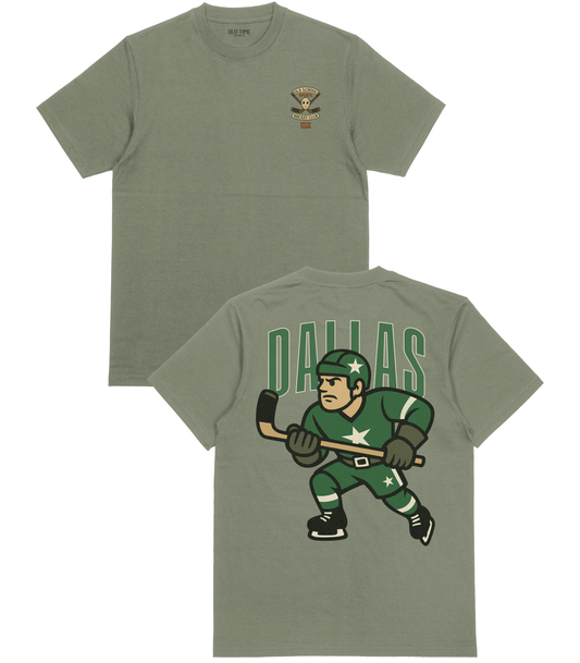 Dallas Hockey v2 T-Shirt - Old Time Sports