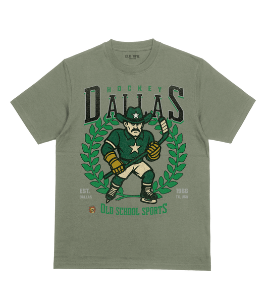 Dallas Hockey v3 T-Shirt - Old Time Sports