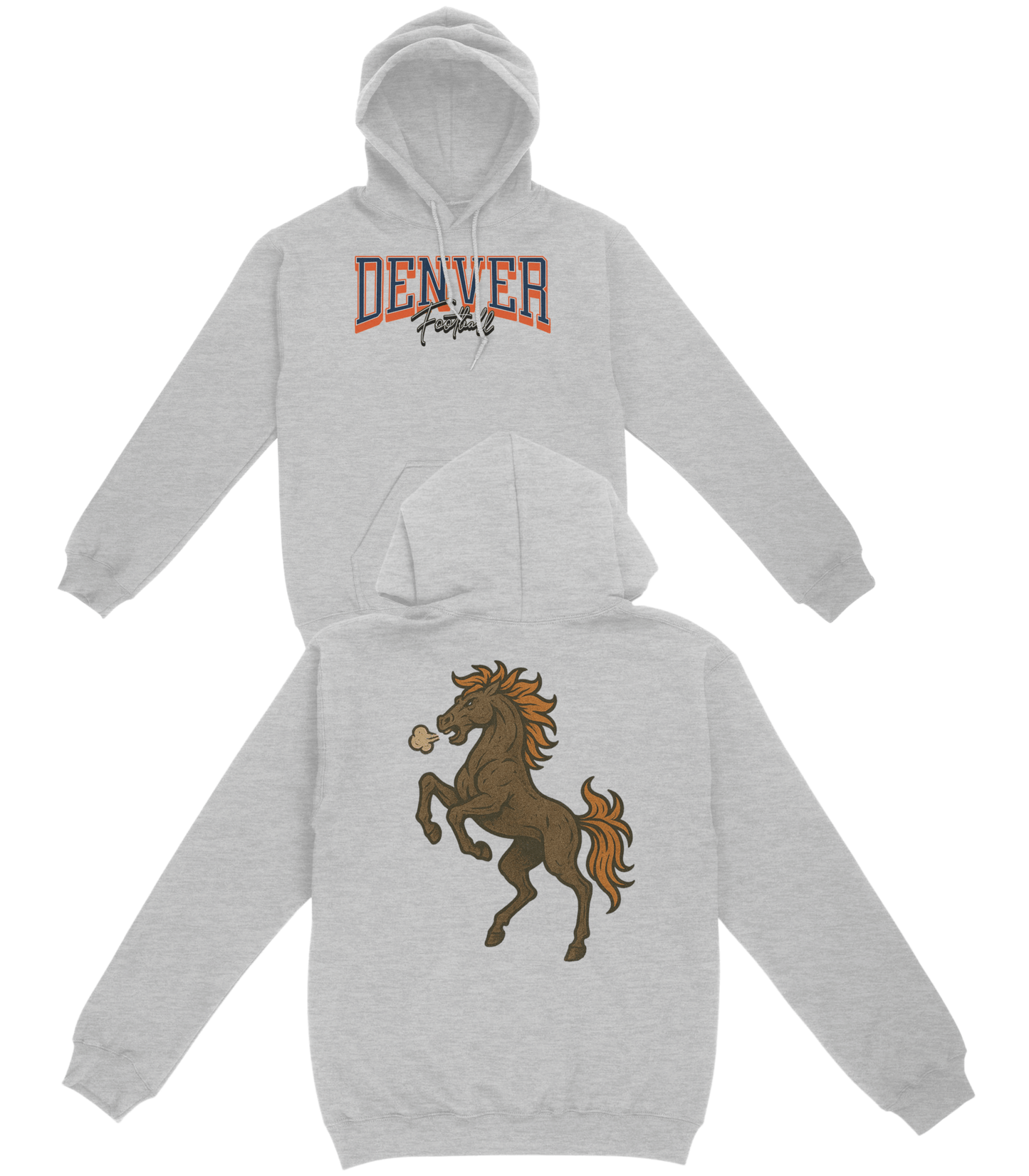 Denver Football Basic Hoodie - Old Time Sports