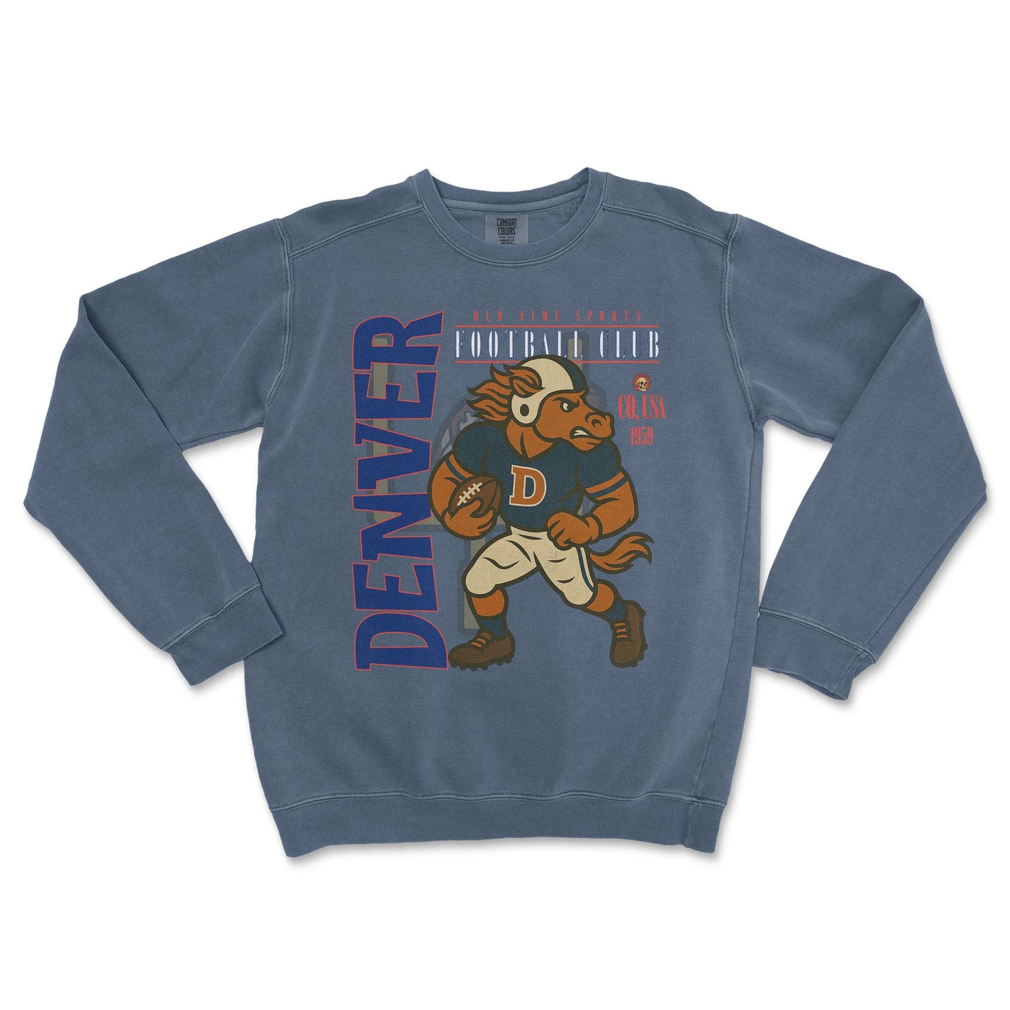 Denver Football Crewneck - Old Time Sports
