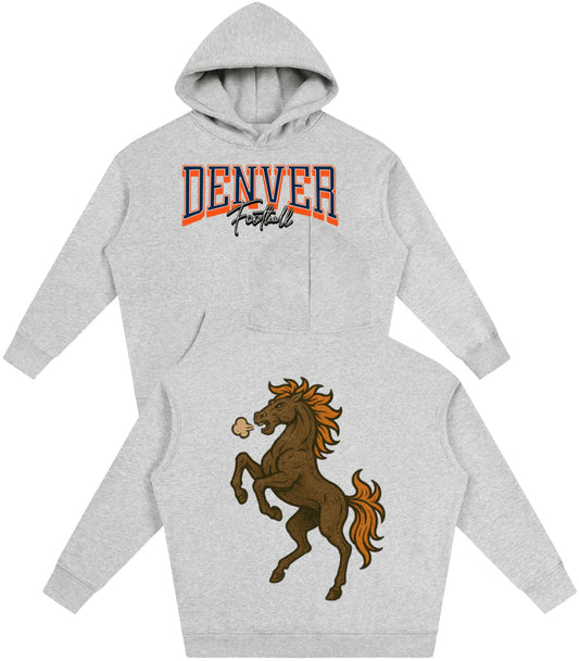 Denver Football Warmup Hoodie - Old Time Sports