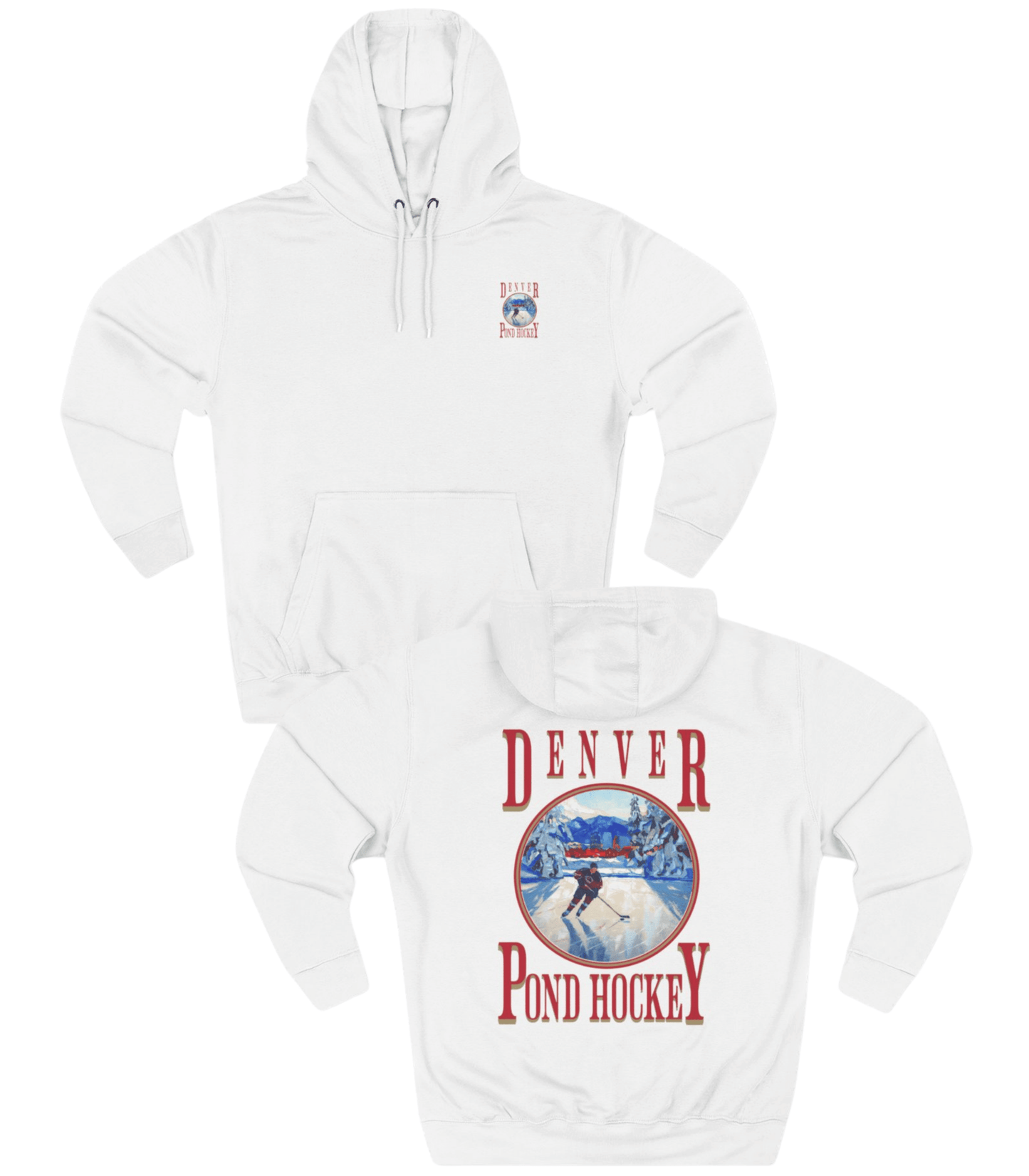 Denver Pond Hockey Hoodie - Old Time Sports
