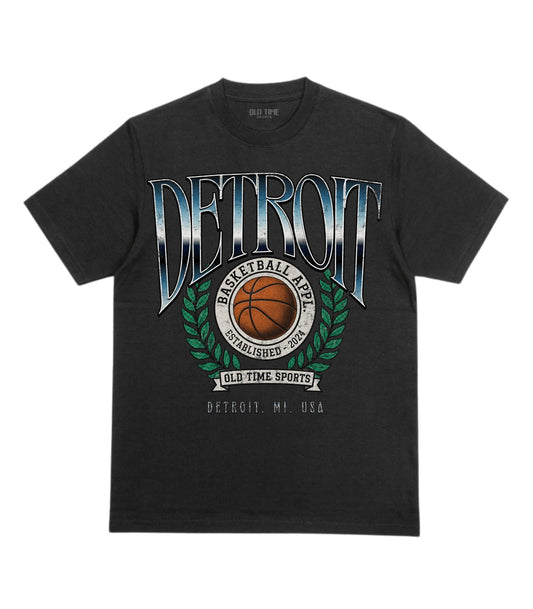 Detroit Basketball T-Shirt - Old Time Sports