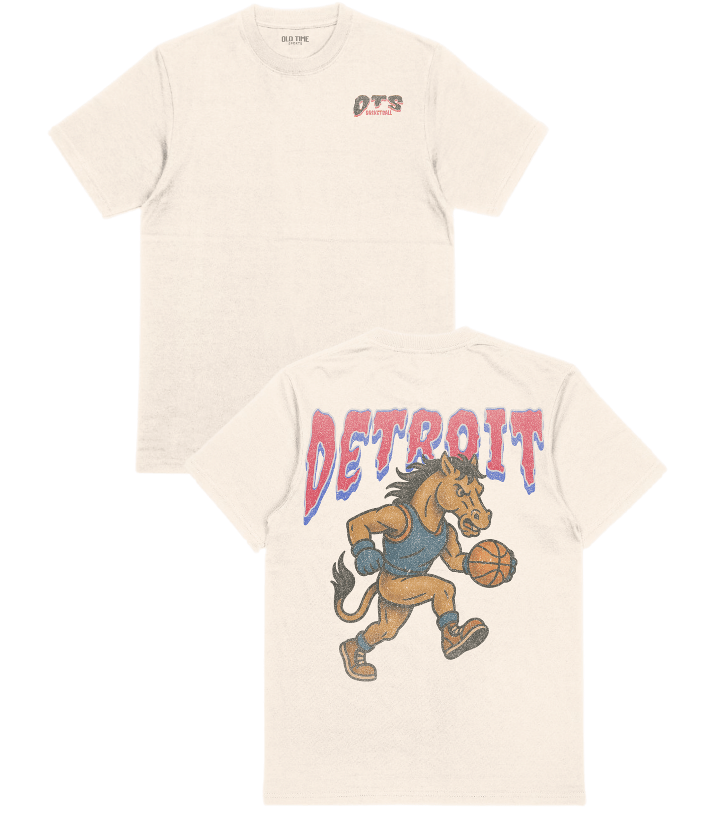 Detroit Basketball T-Shirt - Old Time Sports
