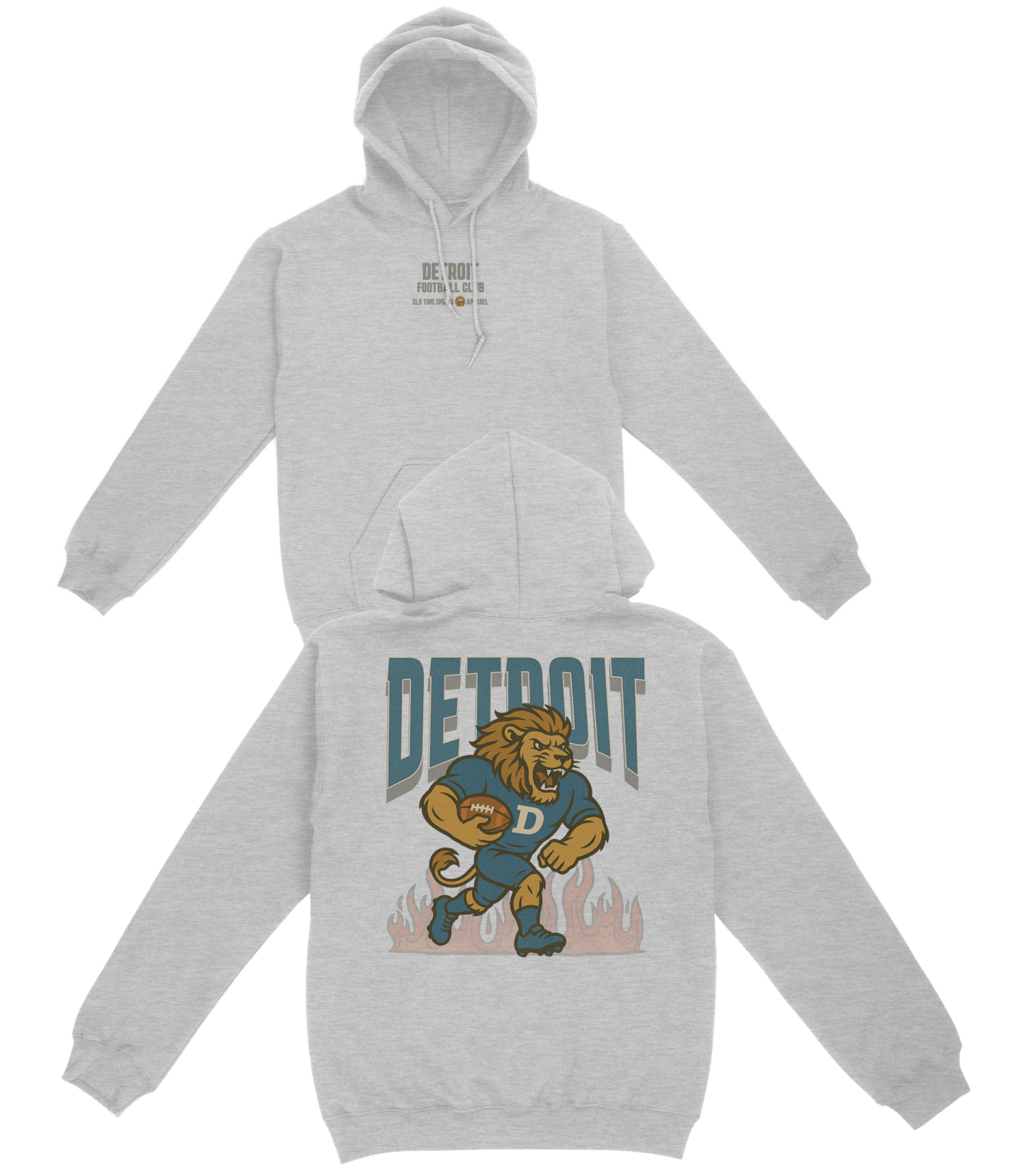 Detroit Football Club Basic Hoodie - Old Time Sports