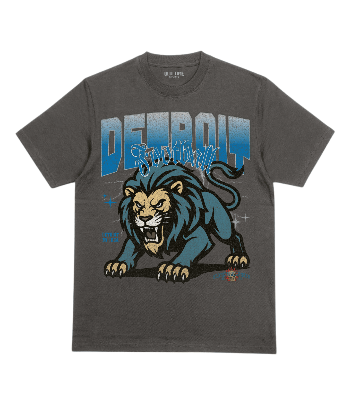 Detroit Football Club v2 T-Shirt - Old Time Sports