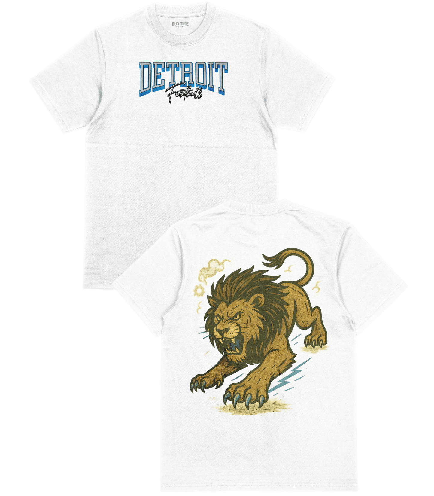 Detroit Football T-Shirt - Old Time Sports