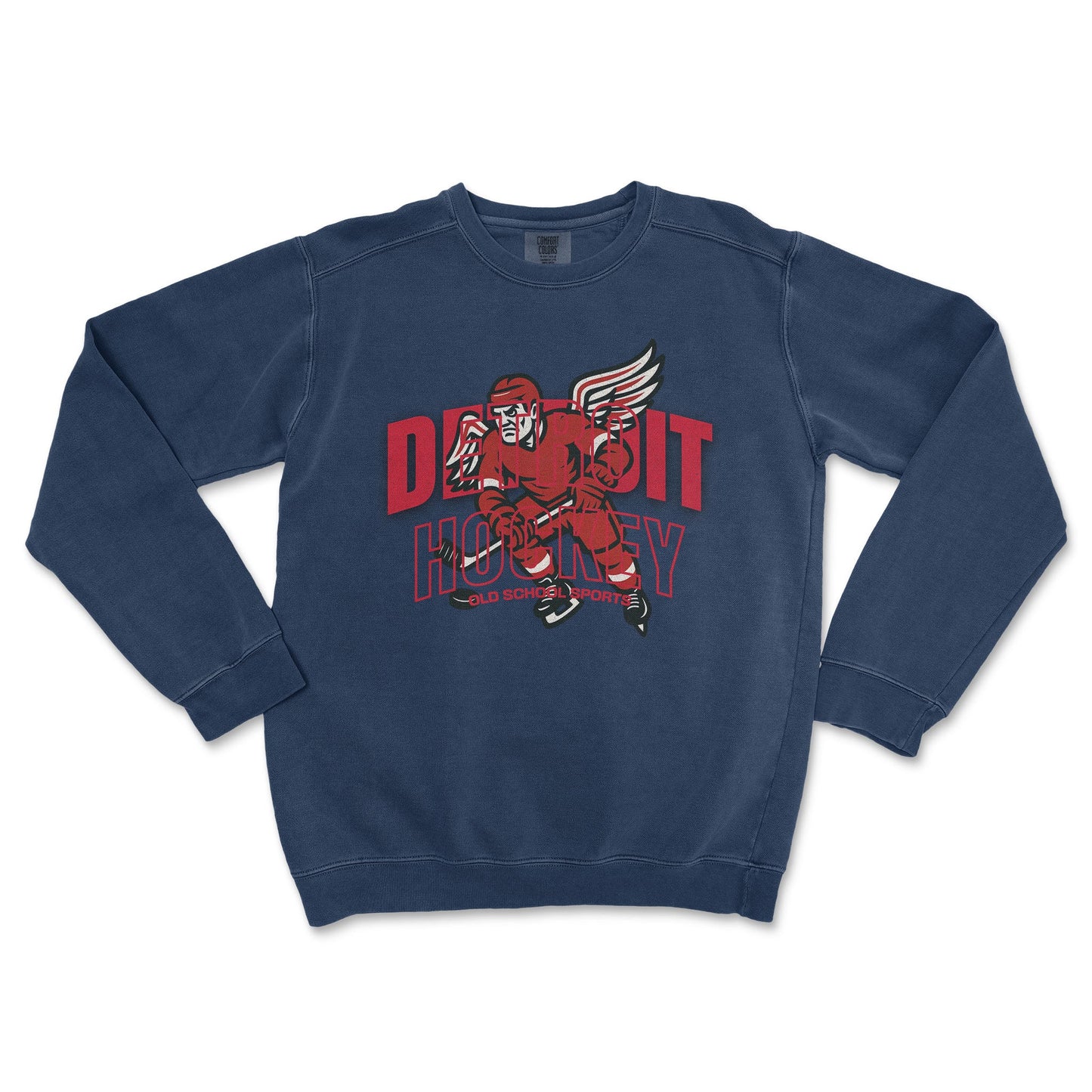 Detroit Hockey Crewneck - Old Time Sports