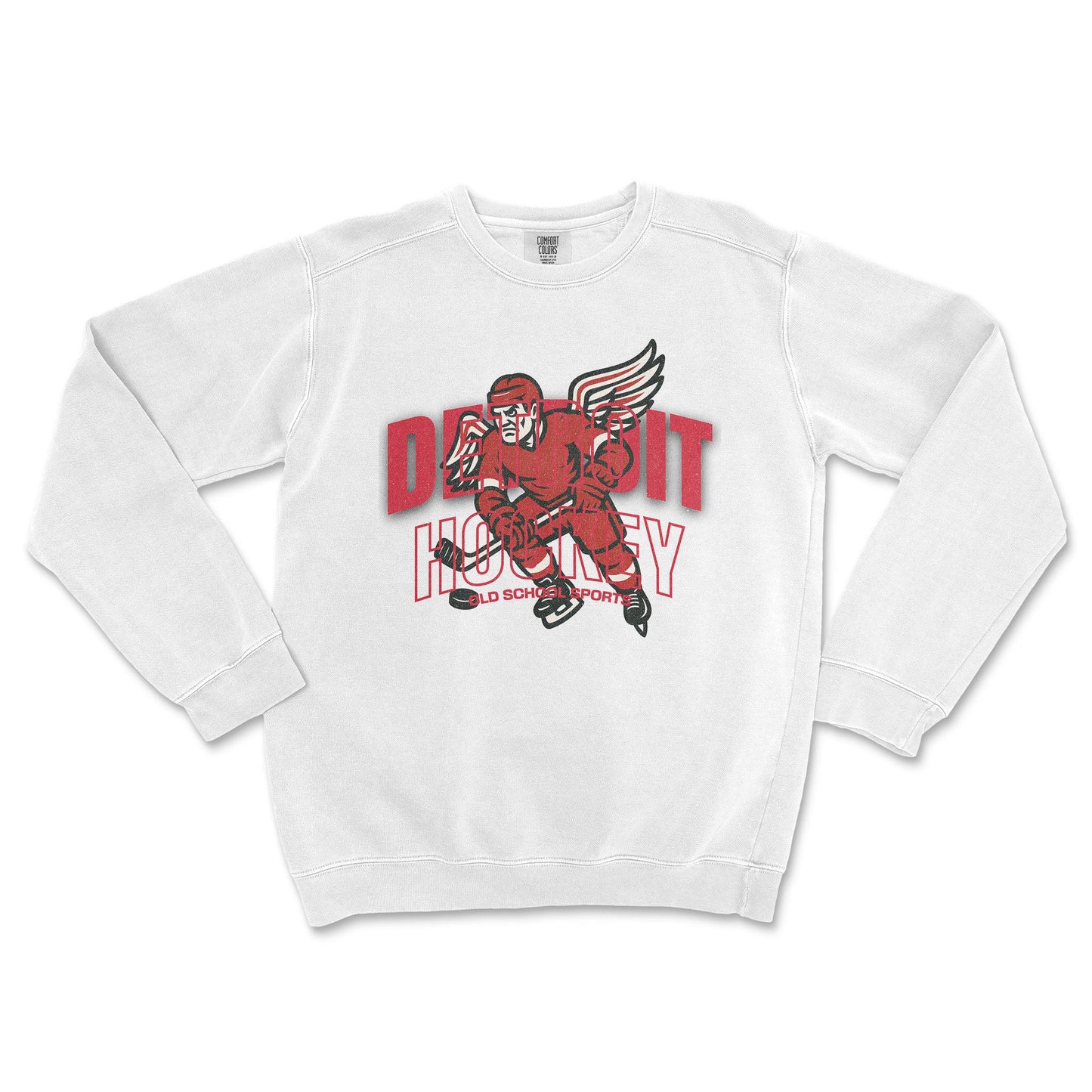 Detroit Hockey Crewneck - Old Time Sports