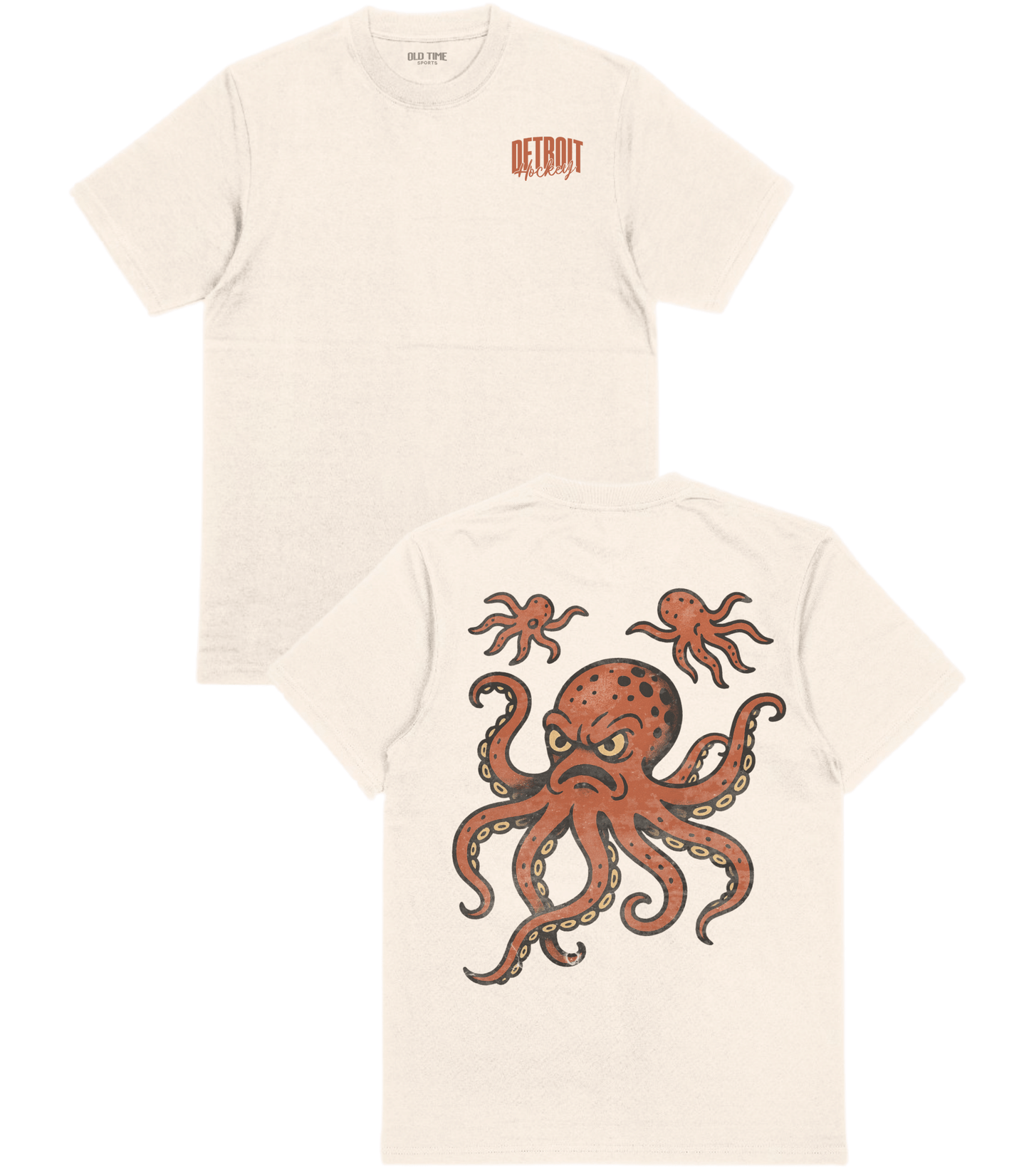 Detroit Octo Hockey T-Shirt - Old Time Sports