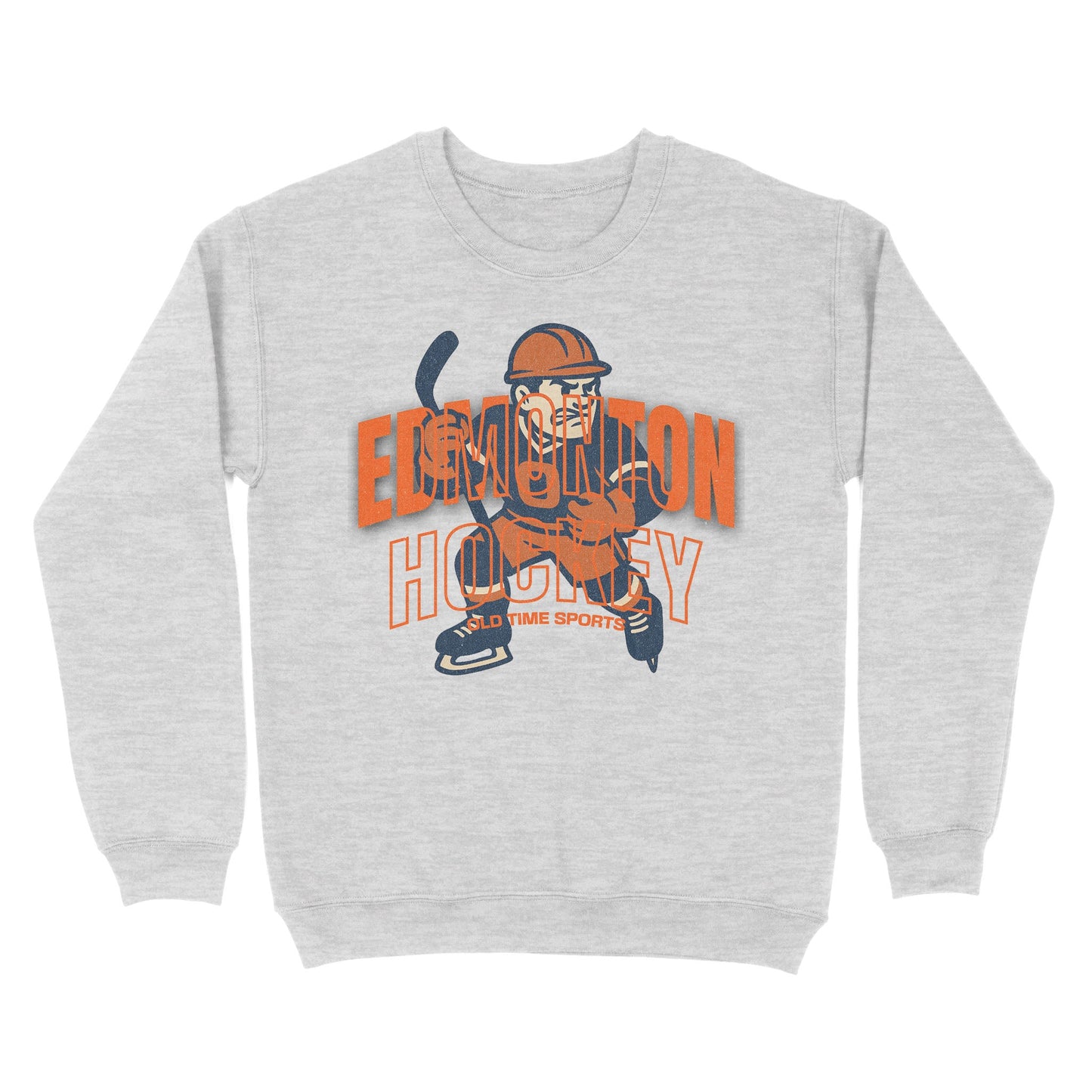 Edmonton Hockey Basic Crewneck - Old Time Sports