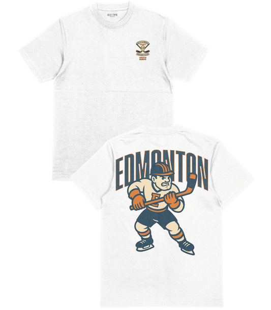 Edmonton Hockey v2 T-Shirt - Old Time Sports