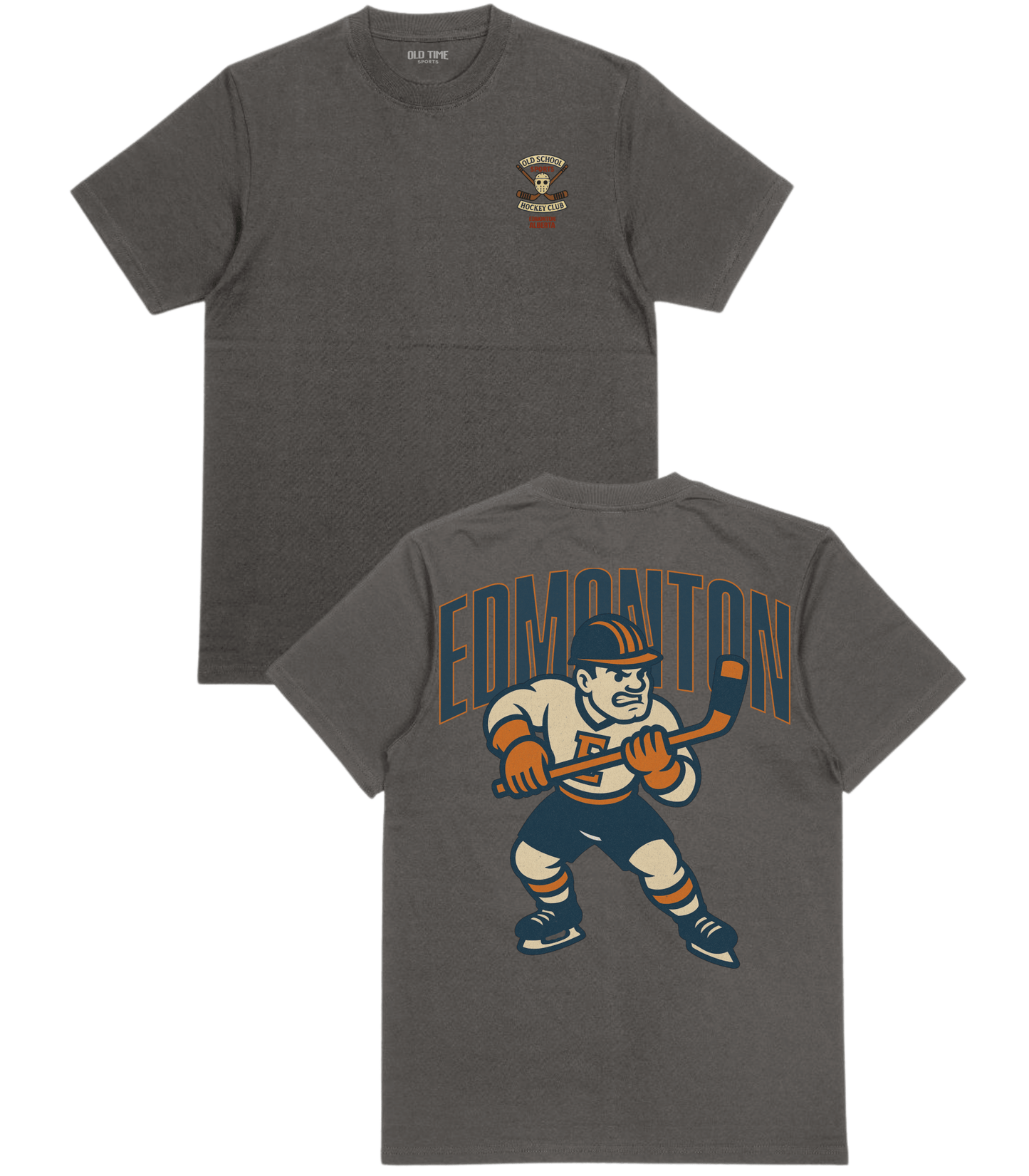 Edmonton Hockey v2 T-Shirt - Old Time Sports