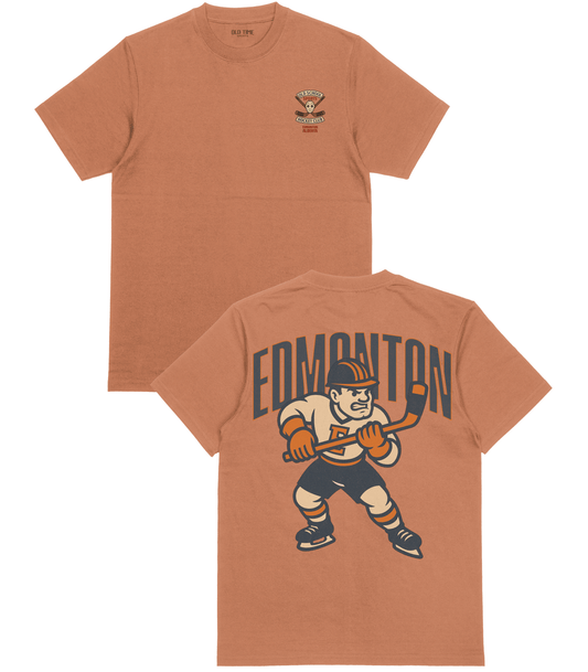 Edmonton Hockey v2 T-Shirt - Old Time Sports