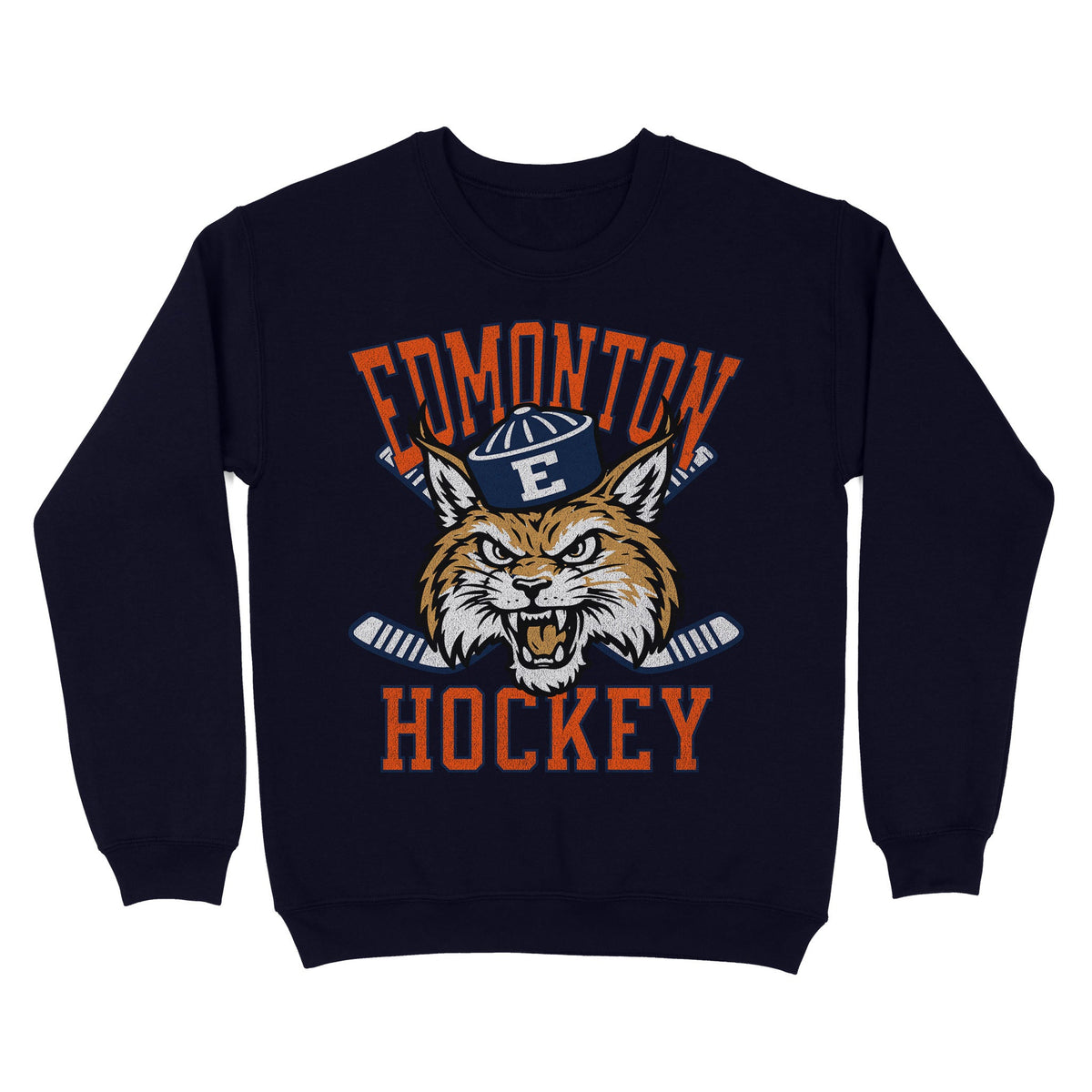 Edmonton Playoffs '26 Basic Crewneck - Old Time Sports
