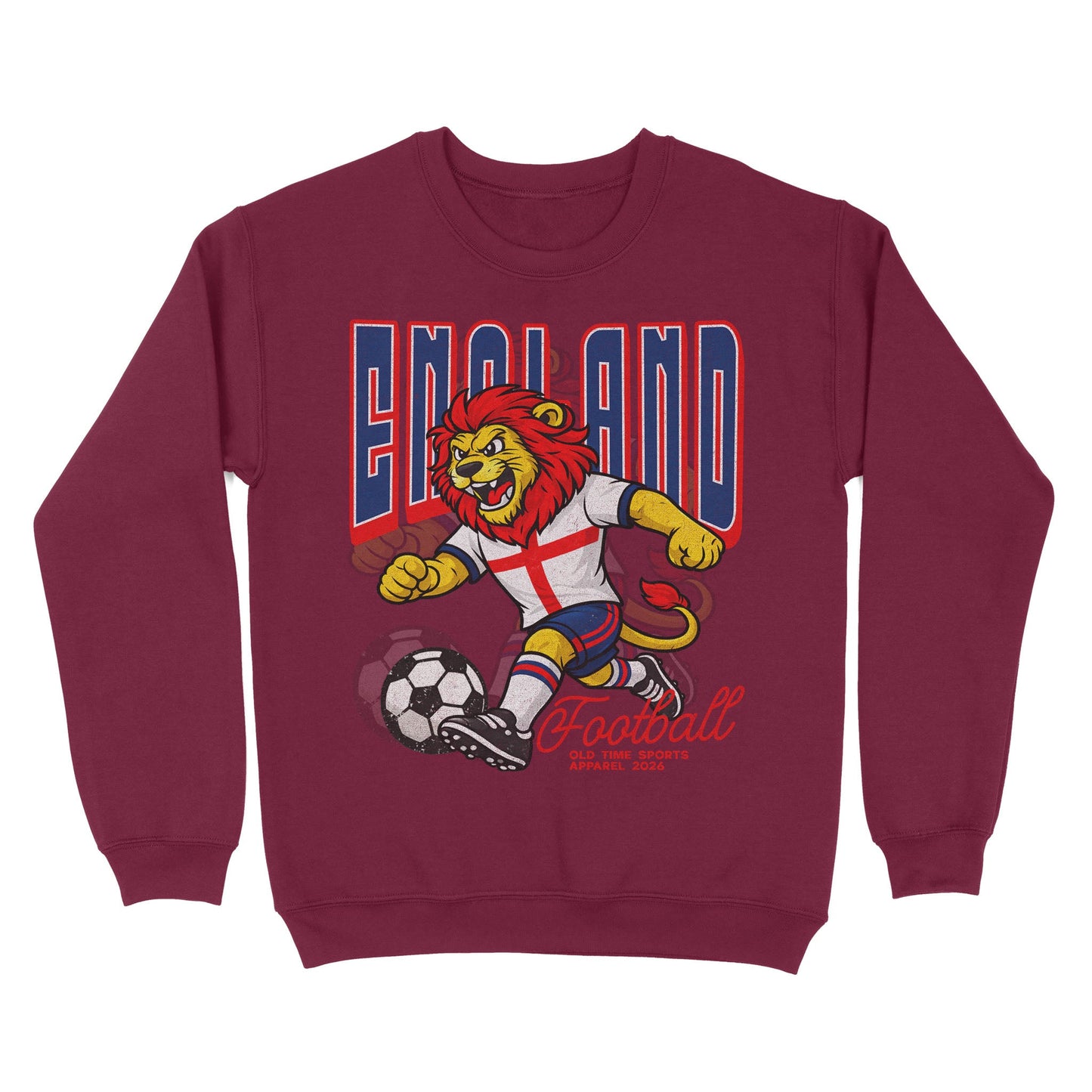 England Football Basic Crewneck - Old Time Sports