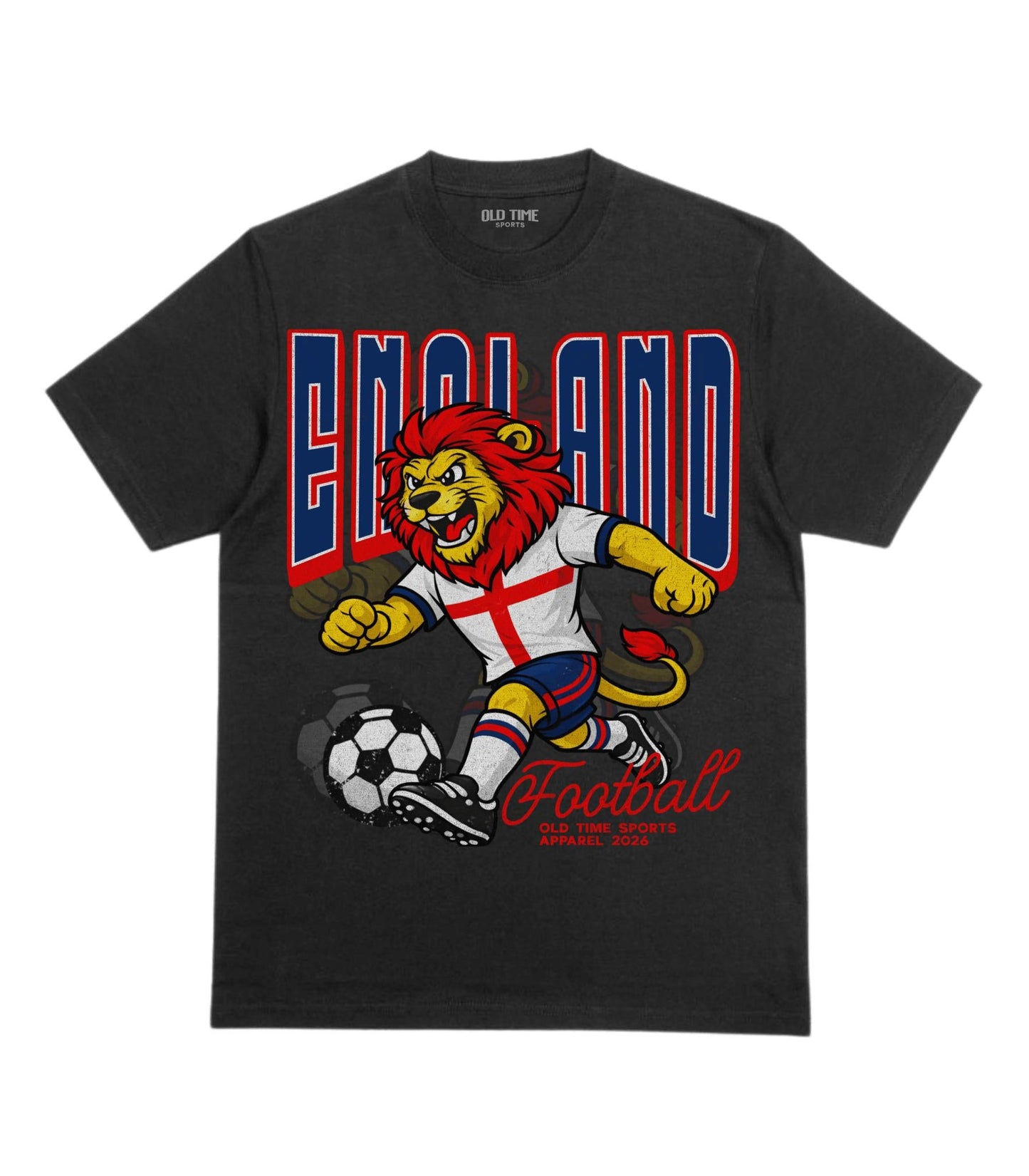 English Football v2 T-shirt - Old Time Sports
