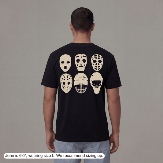 Evolution of the Mask T-Shirt - Old Time Sports