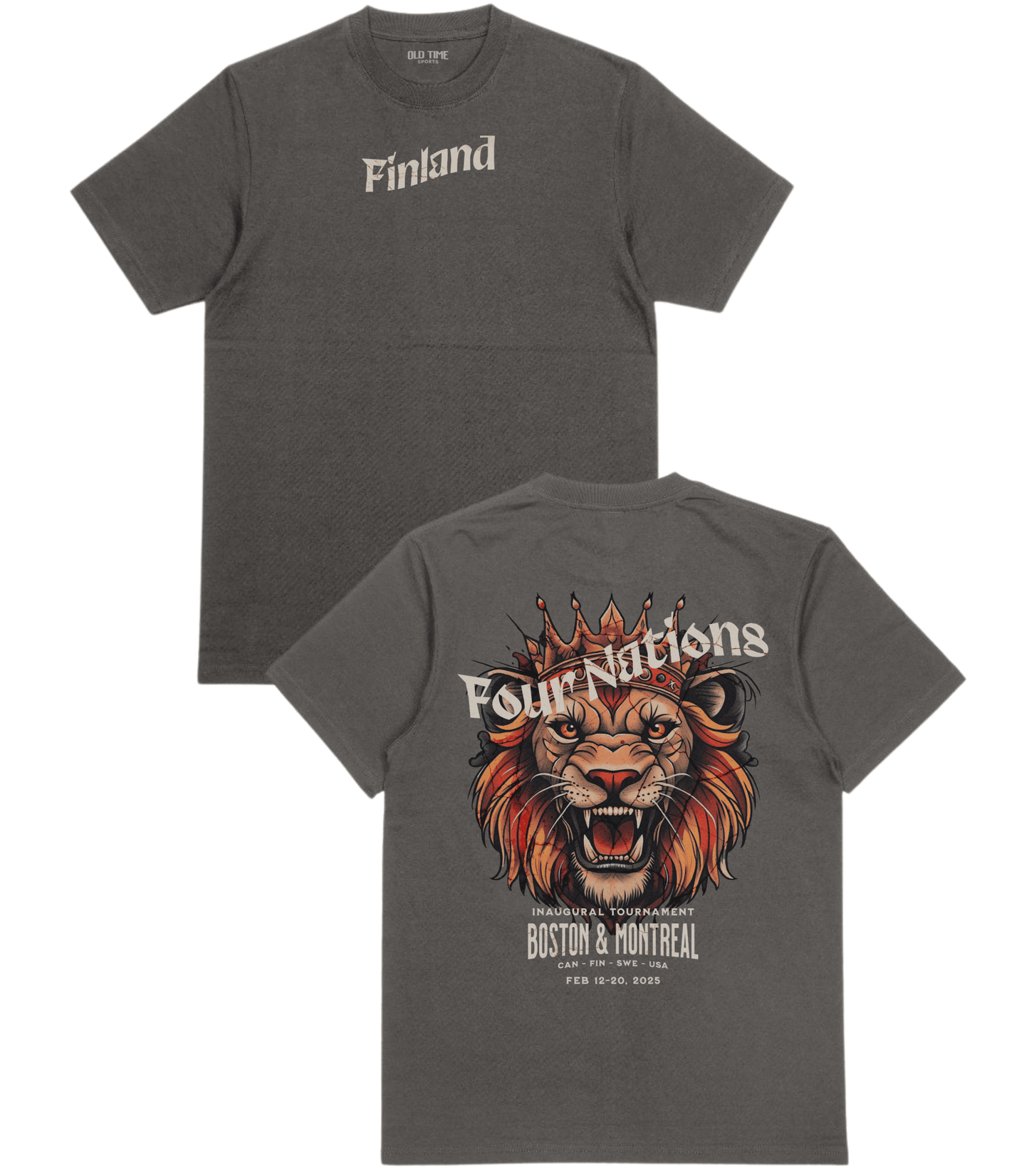 Finland Four Nations T-Shirt - Old Time Sports