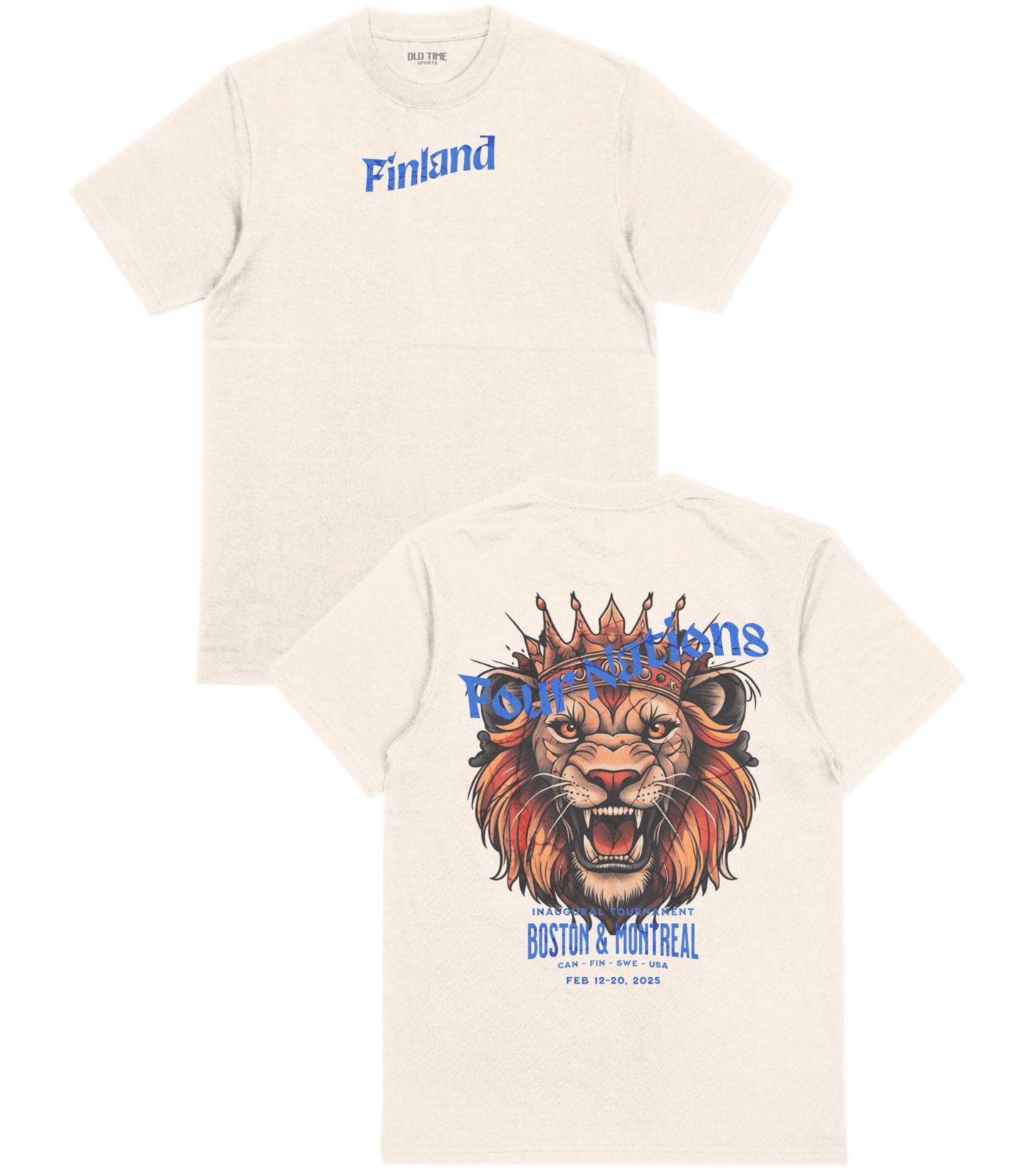 Finland Four Nations T-Shirt - Old Time Sports
