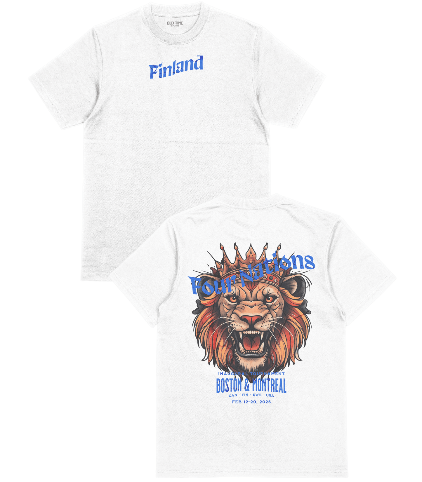 Finland Four Nations T-Shirt - Old Time Sports