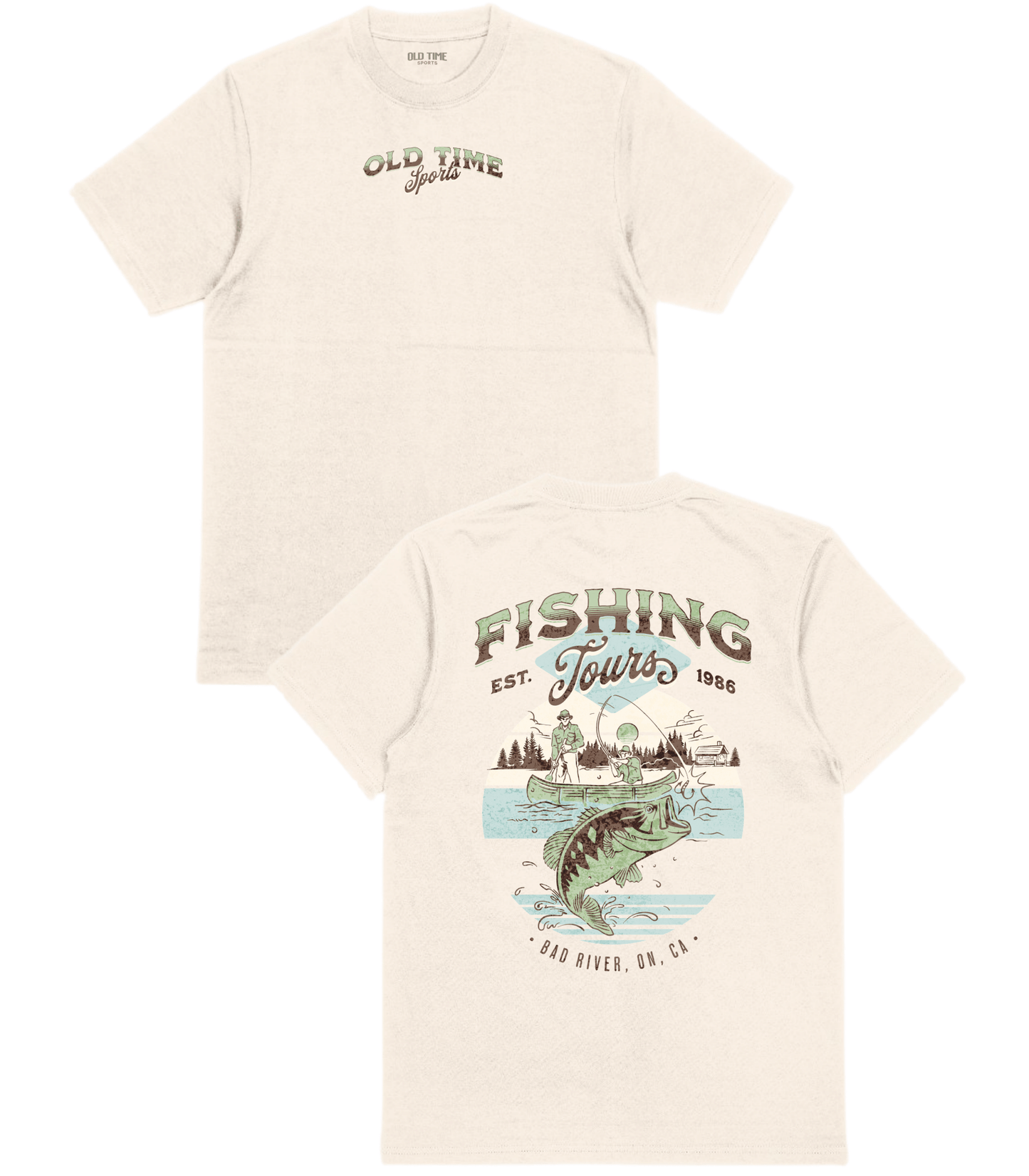 Fishing Tours T-Shirt - Old Time Sports