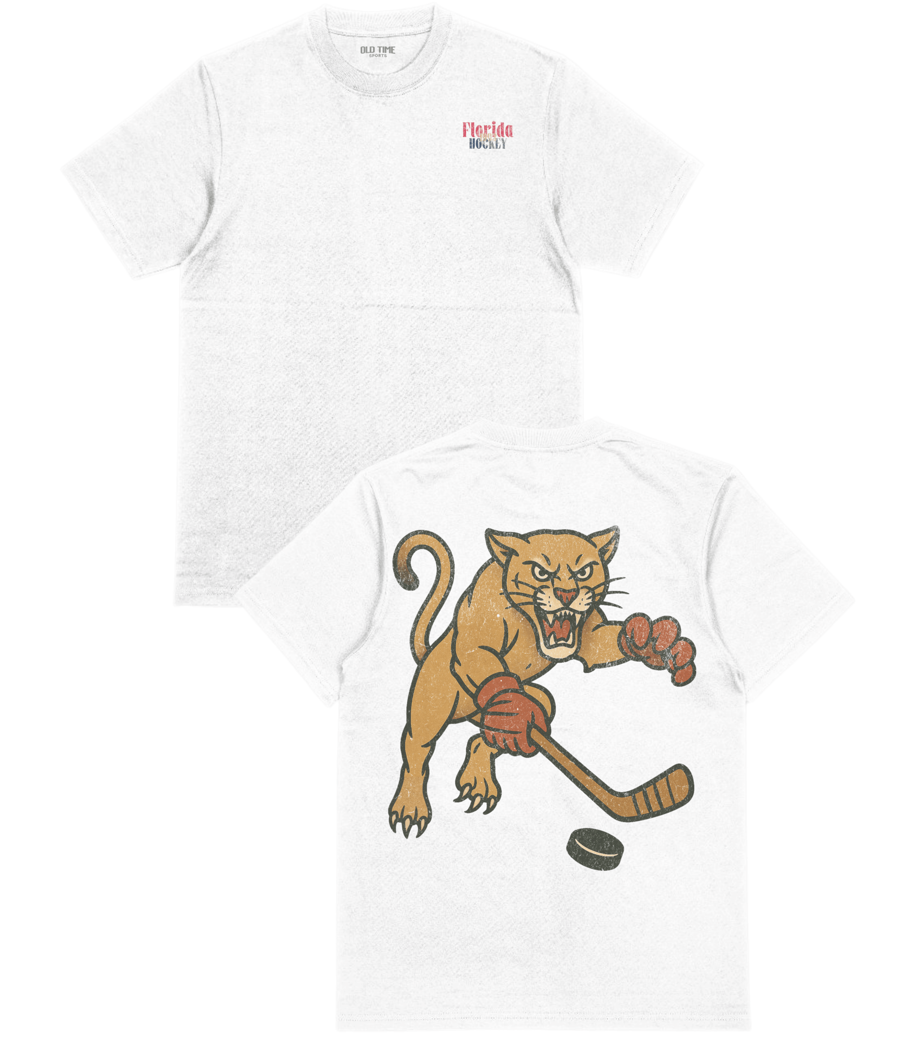 Florida Hockey Champs v2 T-Shirt - Old Time Sports