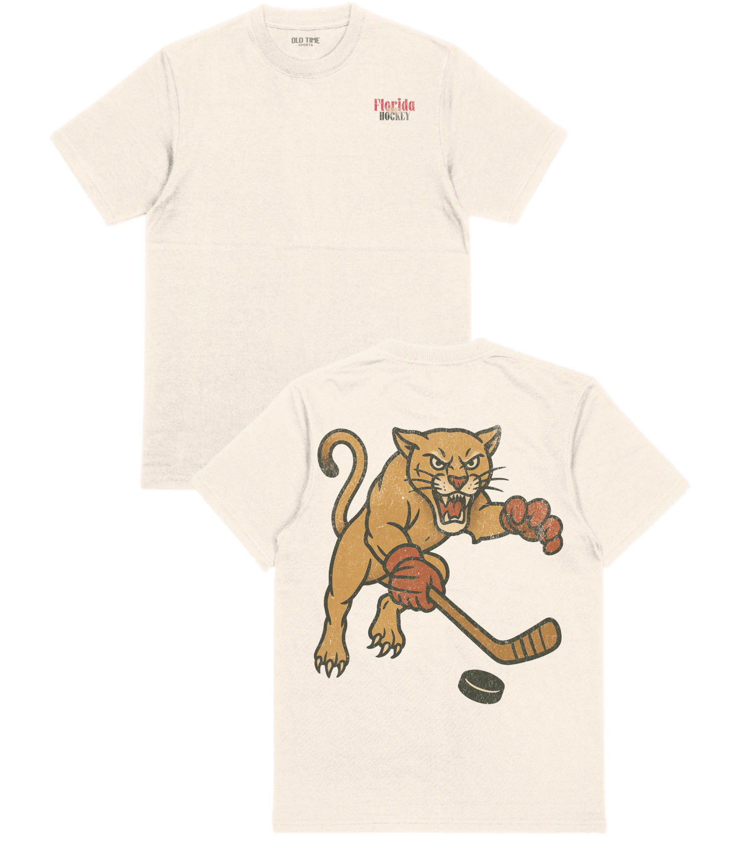 Florida Hockey Champs v2 T-Shirt - Old Time Sports