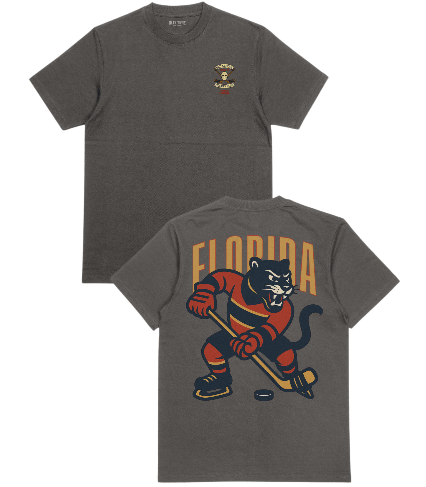 Florida Hockey v1 T-Shirt - Old Time Sports