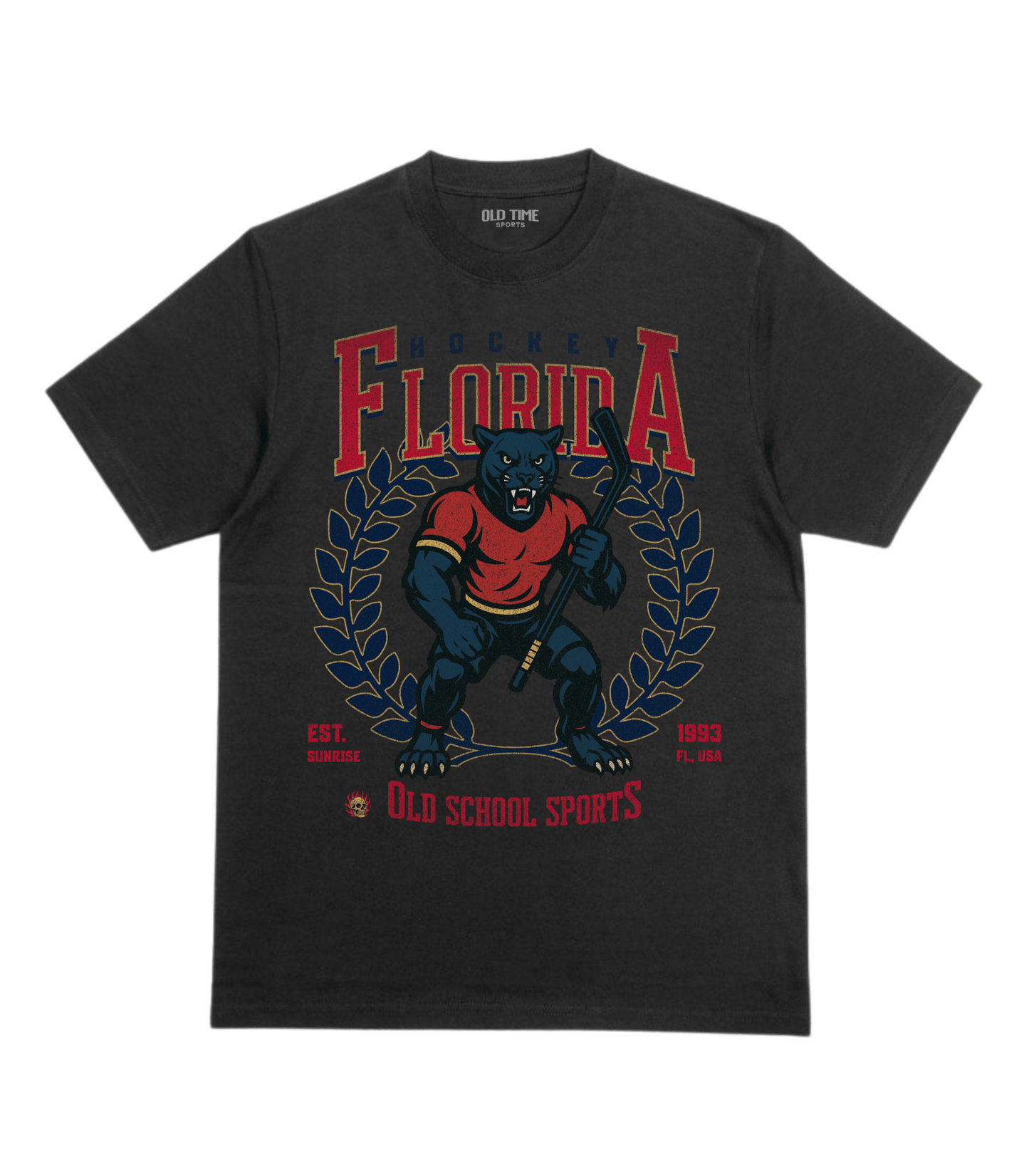 Florida Hockey v3 T-Shirt - Old Time Sports