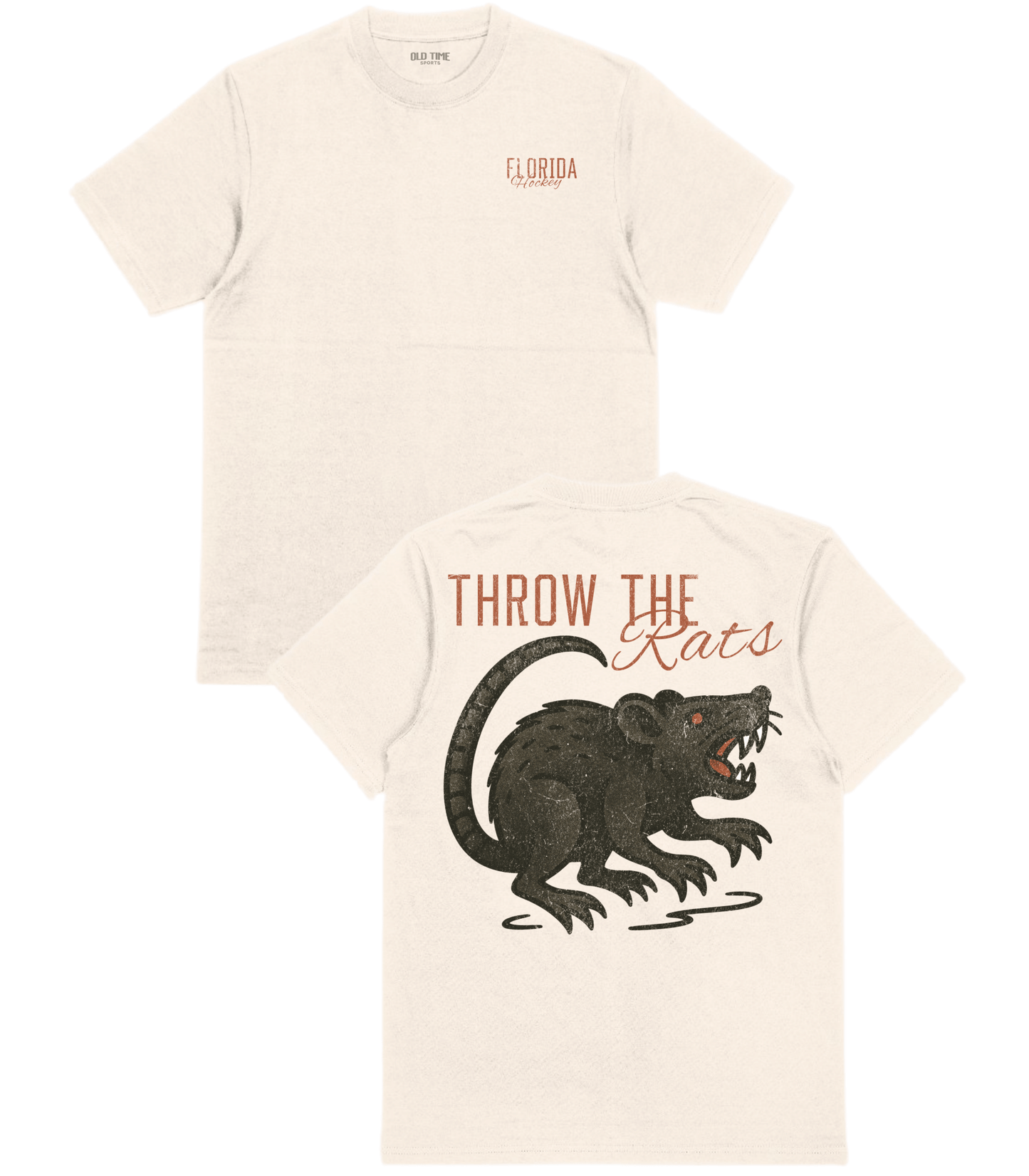 Florida "Throw the Rats" T-Shirt - Old Time Sports