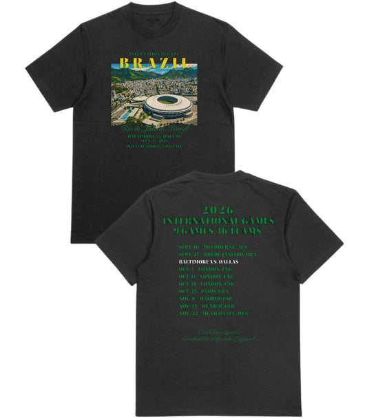 Football in Brazil T-Shirt - Old Time Sports