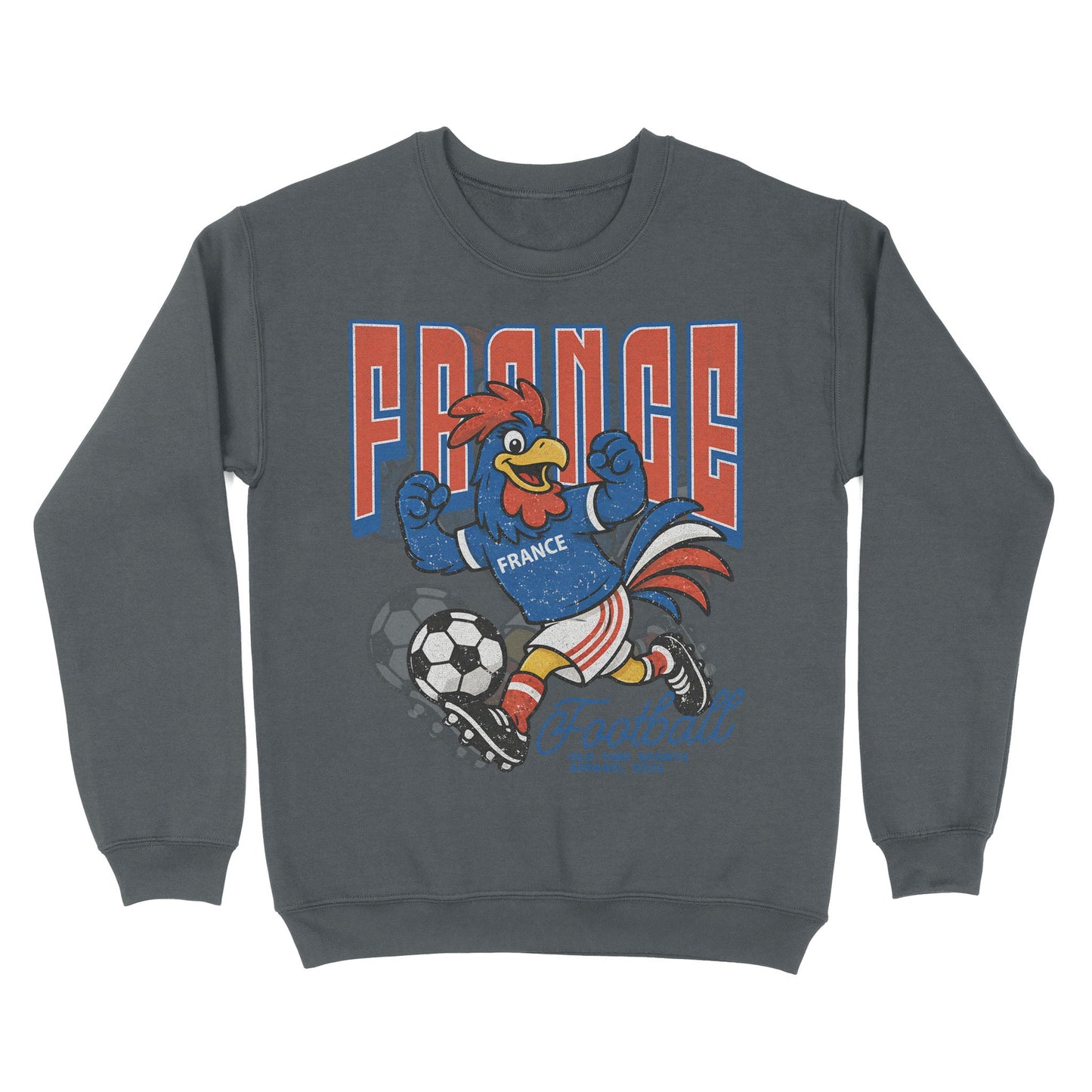 French Football Basic Crewneck - Old Time Sports