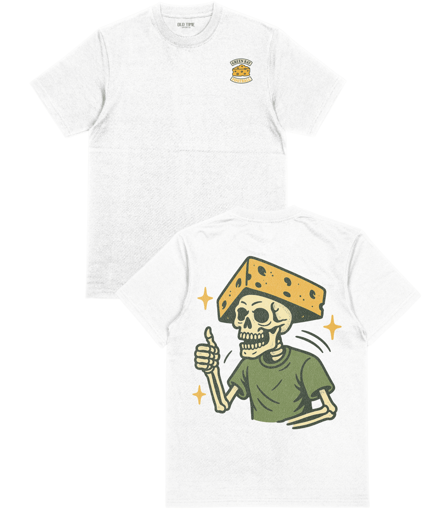 GB Cheese Heads v1 T-Shirt - Old Time Sports