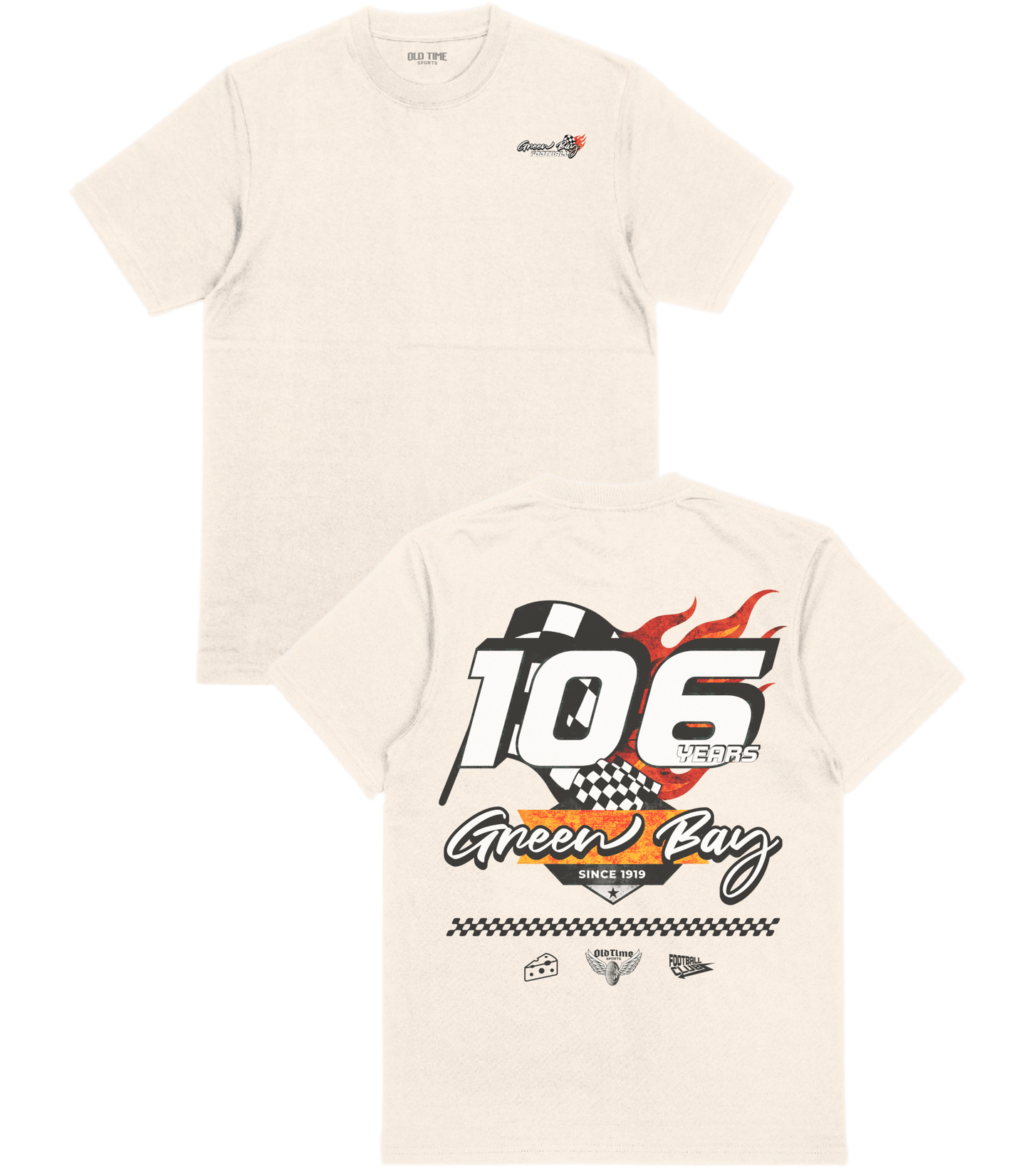 GB Football T-Shirt - Old Time Sports