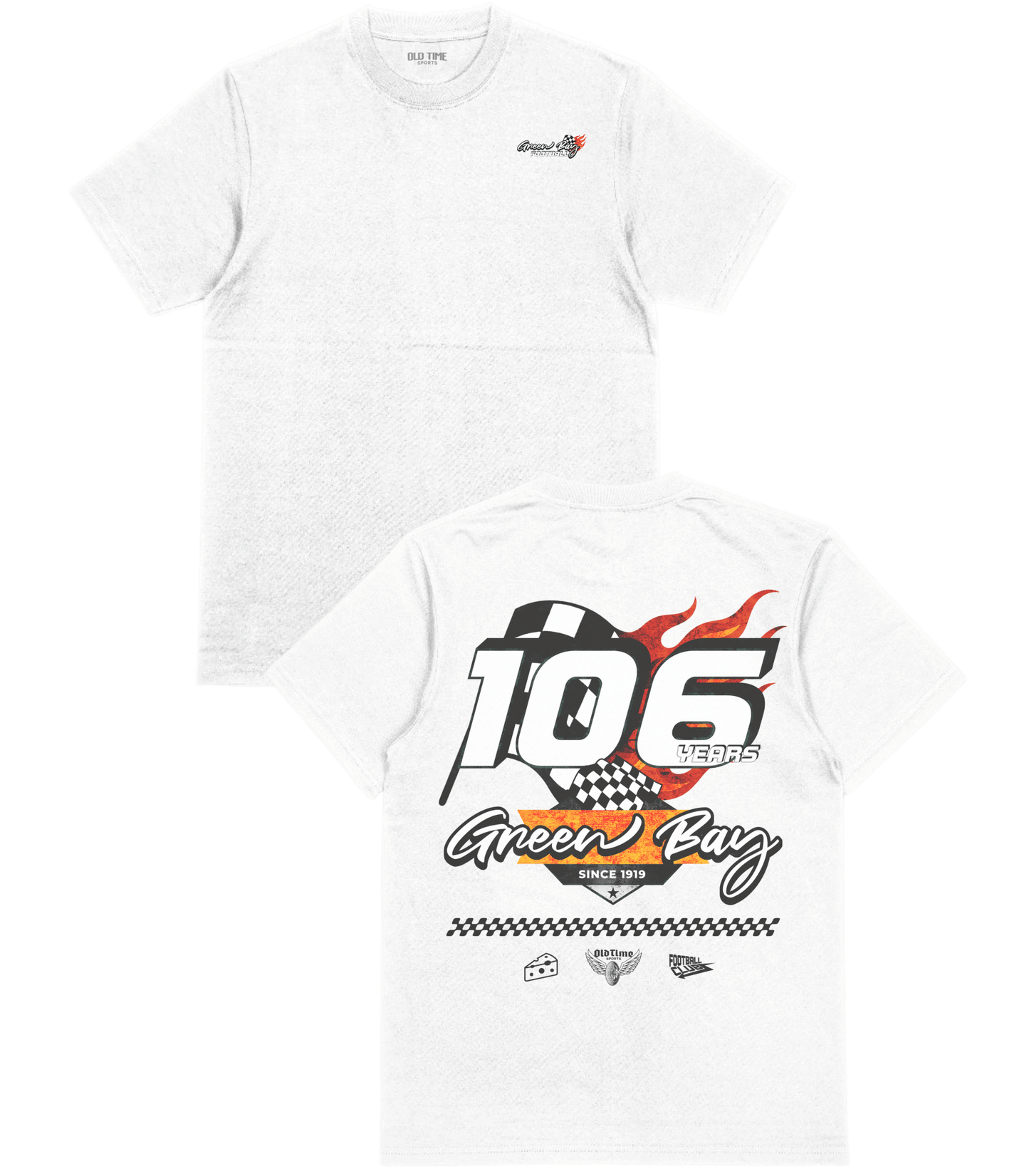 GB Football T-Shirt - Old Time Sports