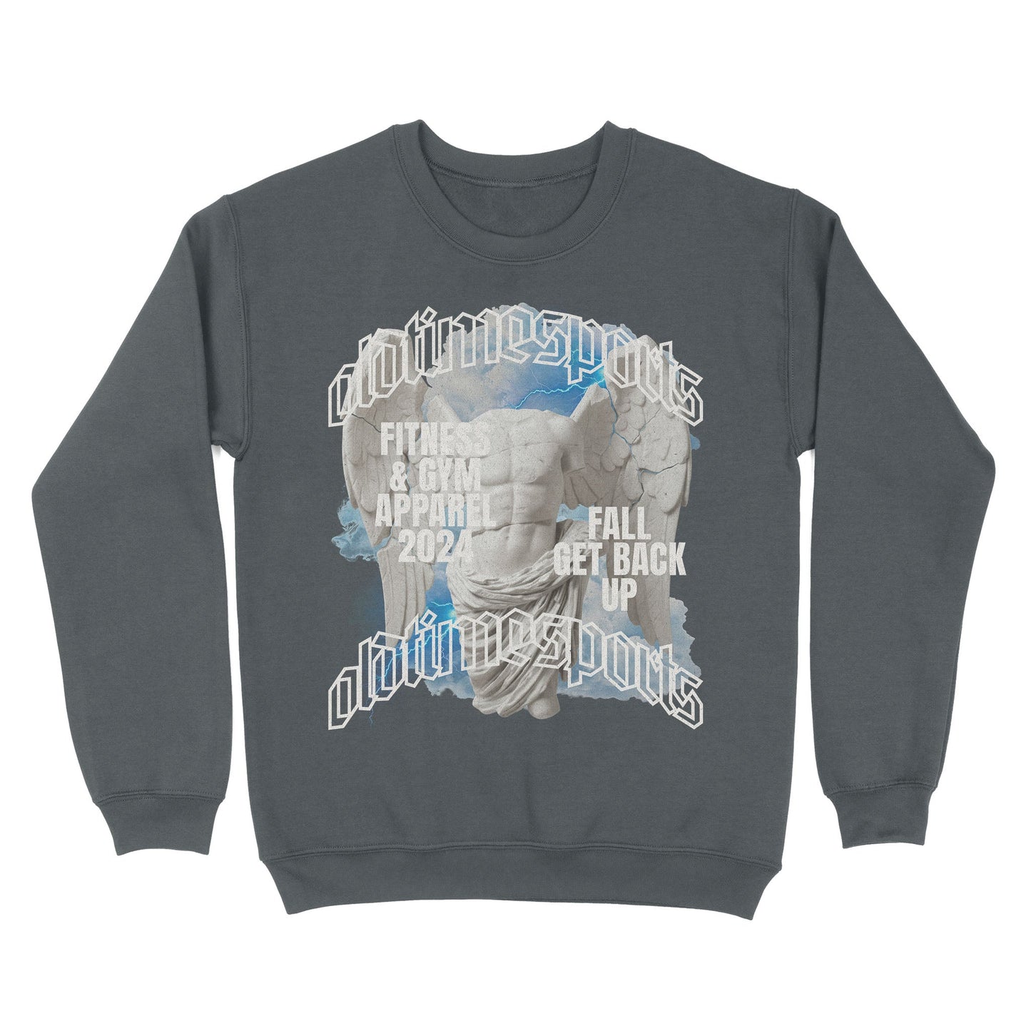 Get Back Up Basic Crewneck - Old Time Sports