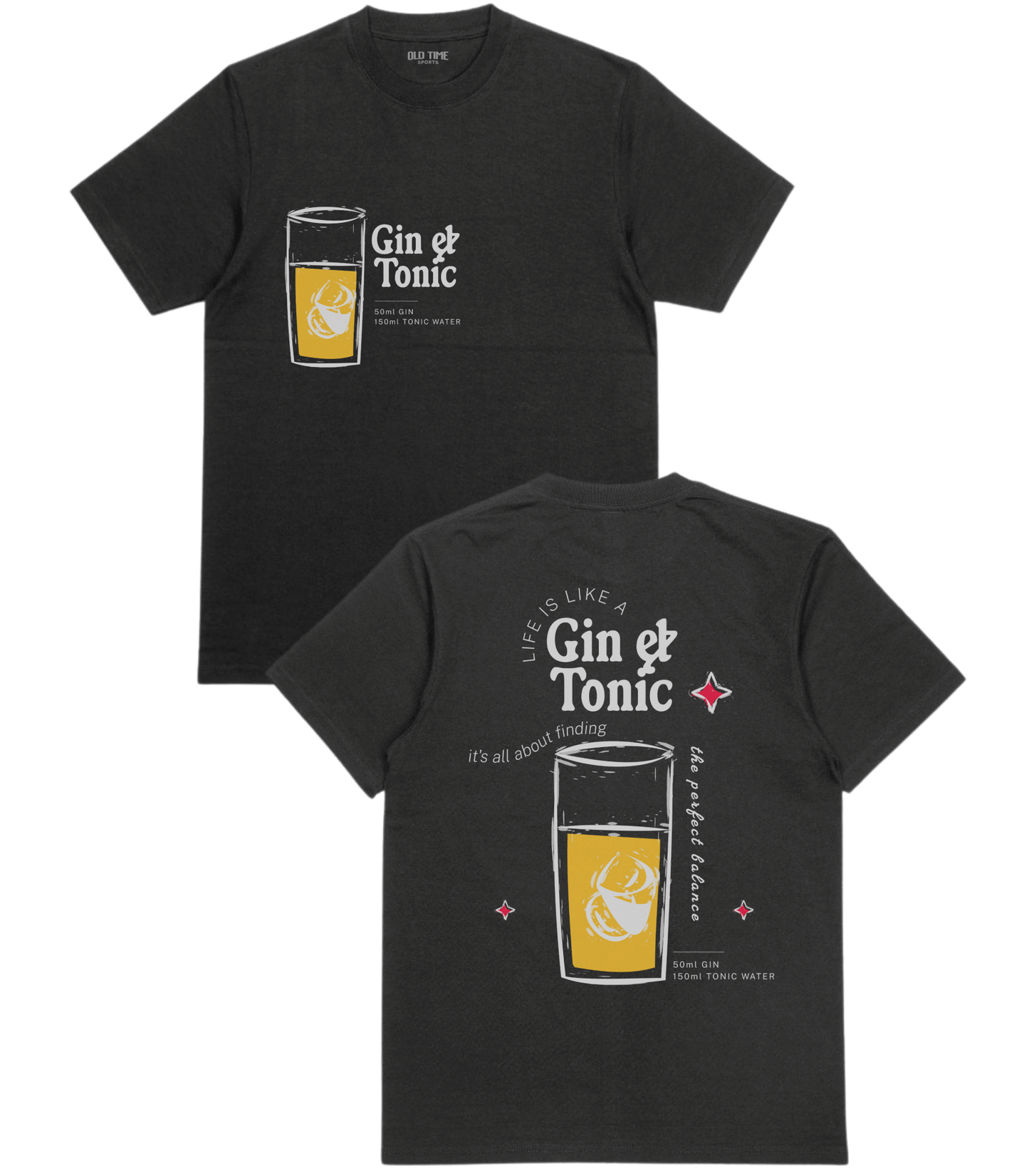 Gin & Tonic T-Shirt - Old Time Sports