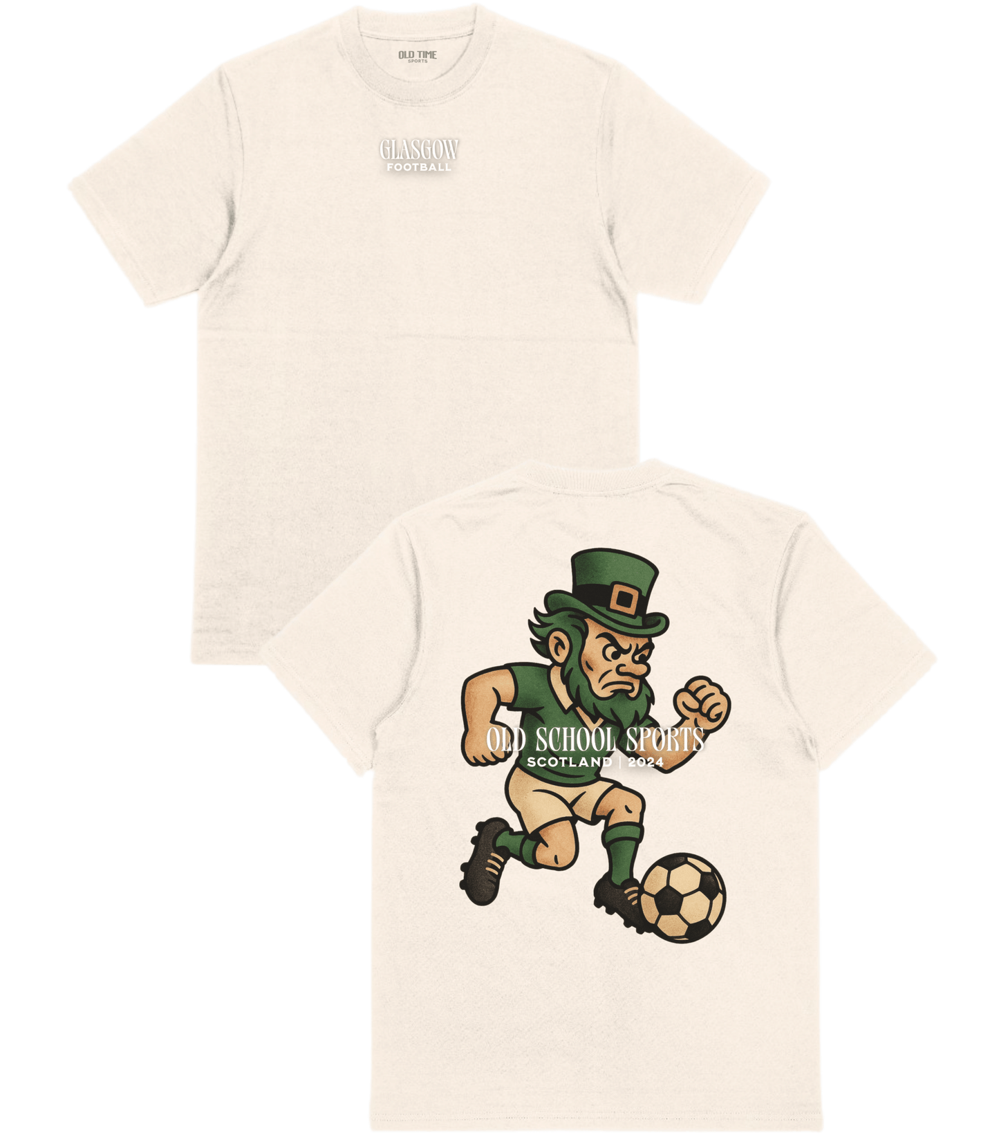 Glasgow Football v2 T-Shirt - Old Time Sports